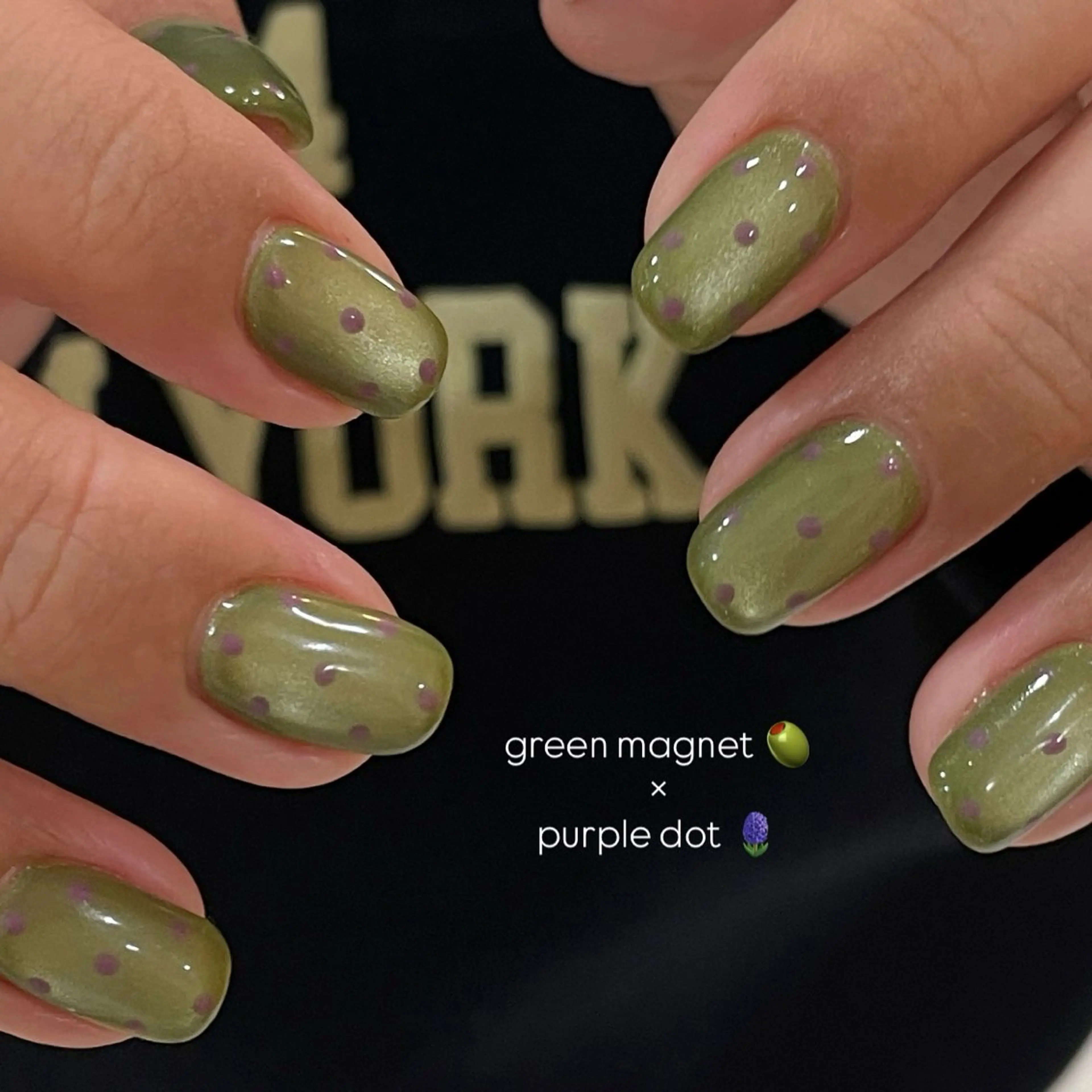 ネイル ドット マグネットネイル ハンドネイル you (ユウ)のネイルデザイン