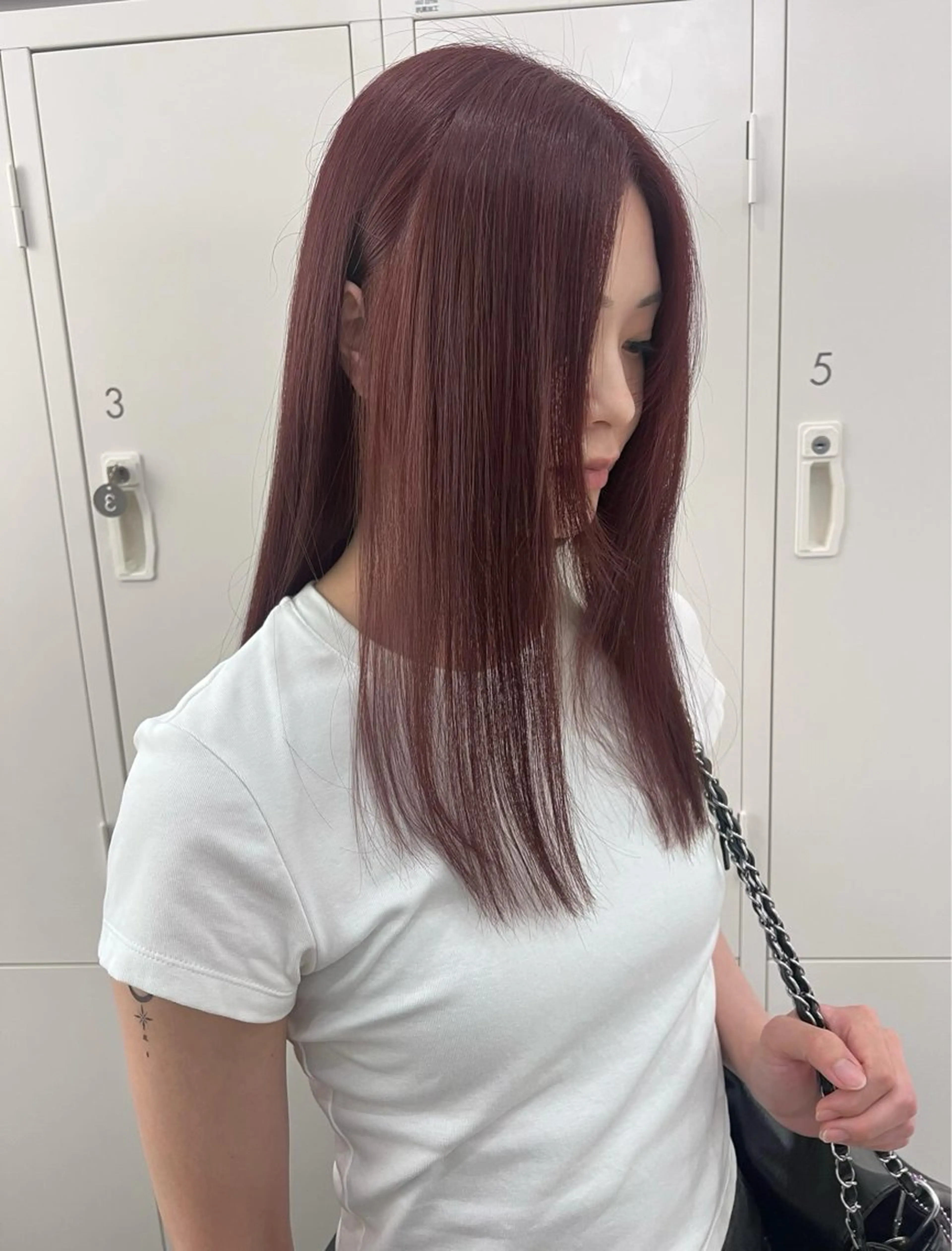 セミロング ヘアカラー euphoria新宿通り所属・新宿❤︎ yume🎀のヘアスタイル