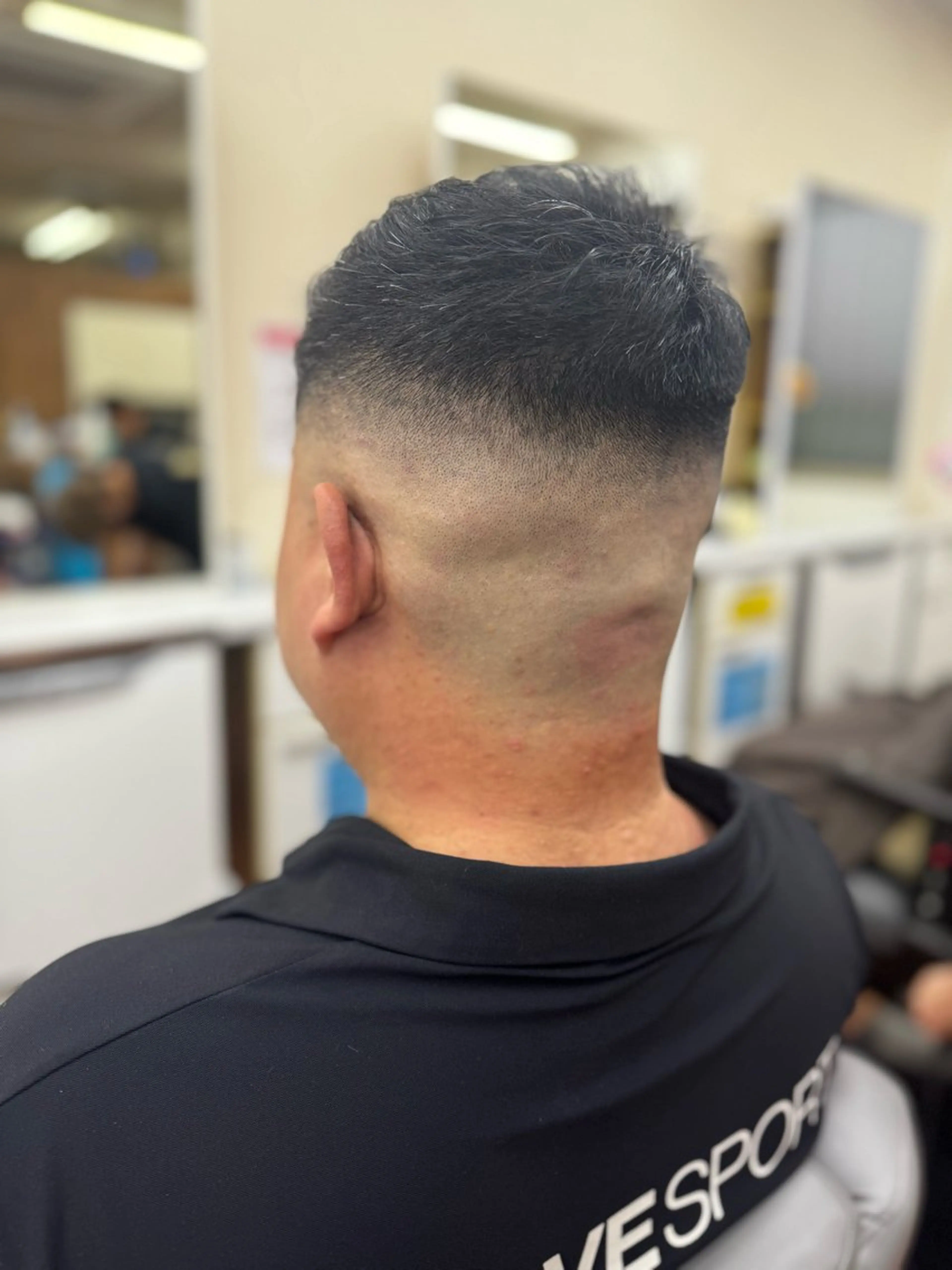 ショート メンズ カット ヘアセット ヘアーサロン・シルエット箱崎店所属・井尾 美空斗のヘアスタイル