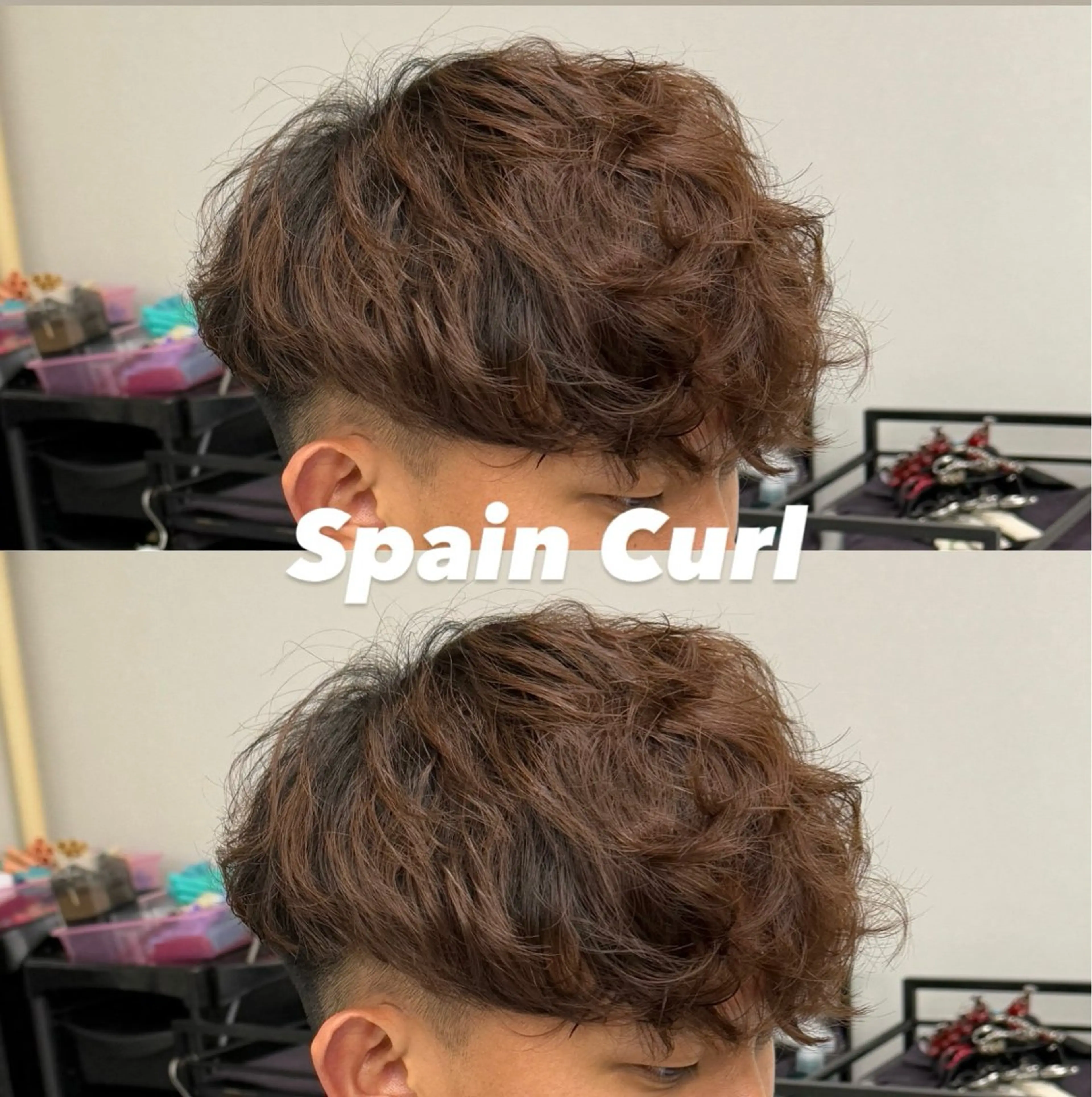 パーマ メンズ カット パーマ トリートメント ヘアセット シャドウパーマ/ メンズ/KENTAのヘアスタイル