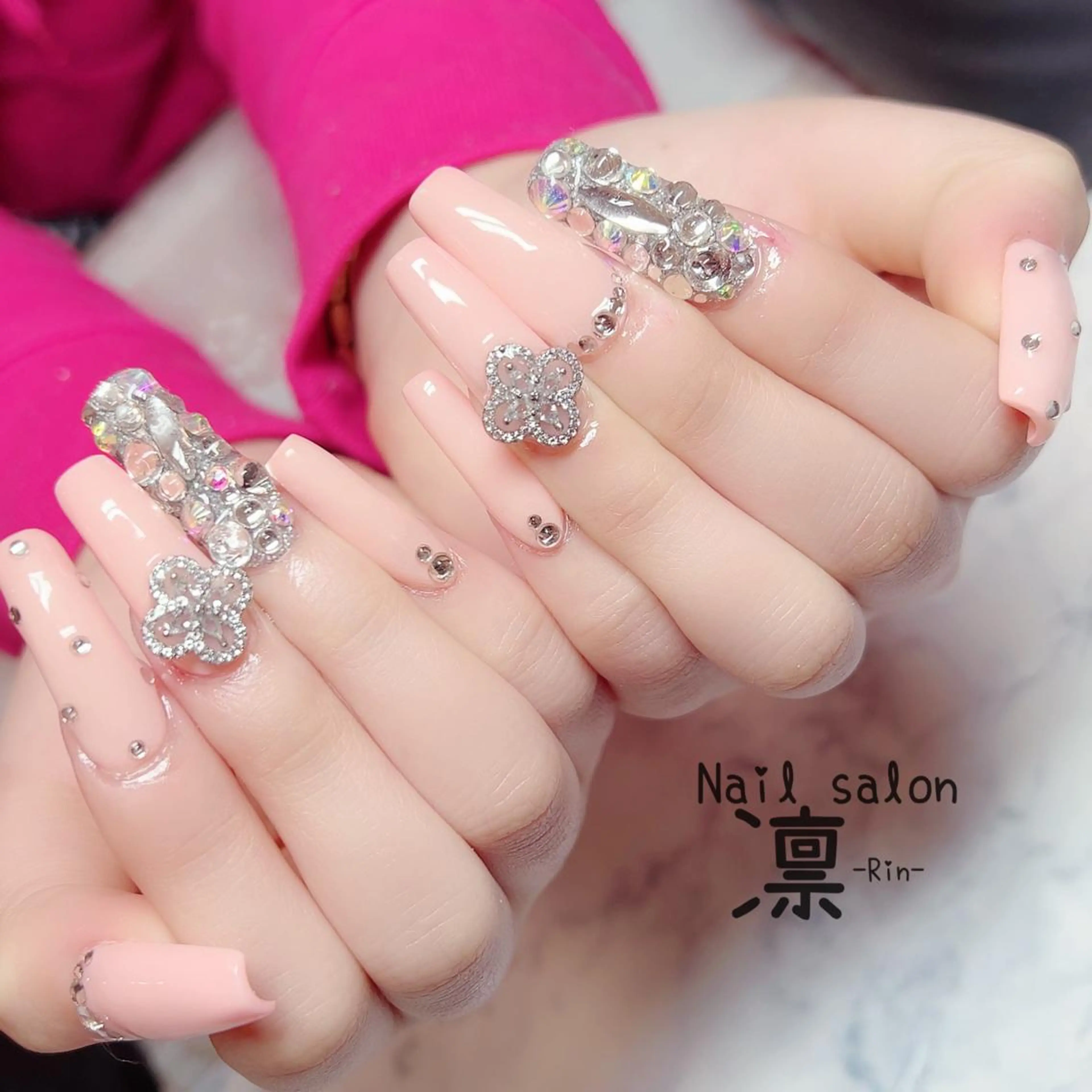 ネイル スカルプネイル ハンドネイル private salon凛のネイルデザイン