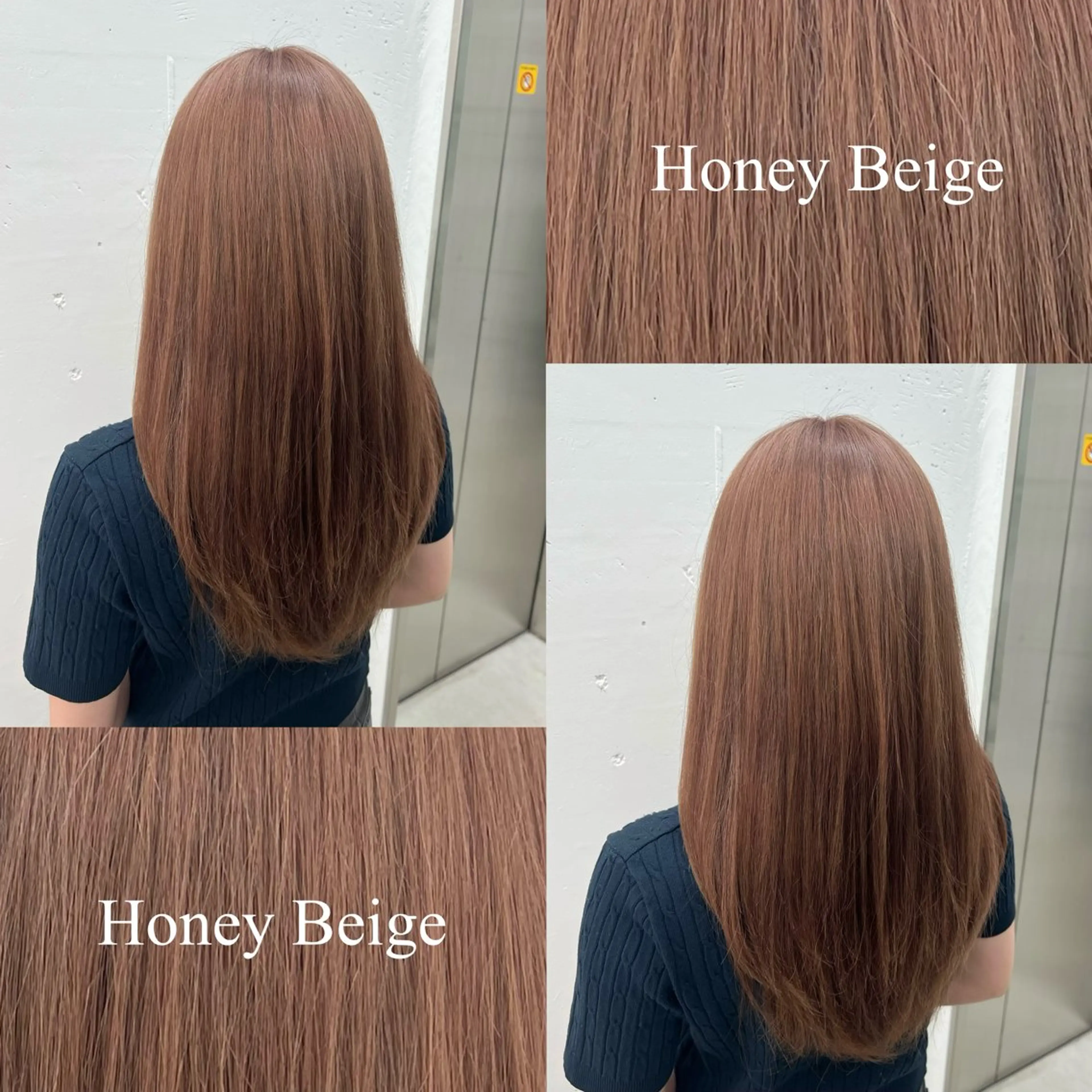 セミロング カラー ベージュカラー ブリーチ 透明感カラー グレージュ ハイトーンカラー カット ヘアカラー 🌷︎あすか🌷 JILLSTUDIOのヘアスタイル