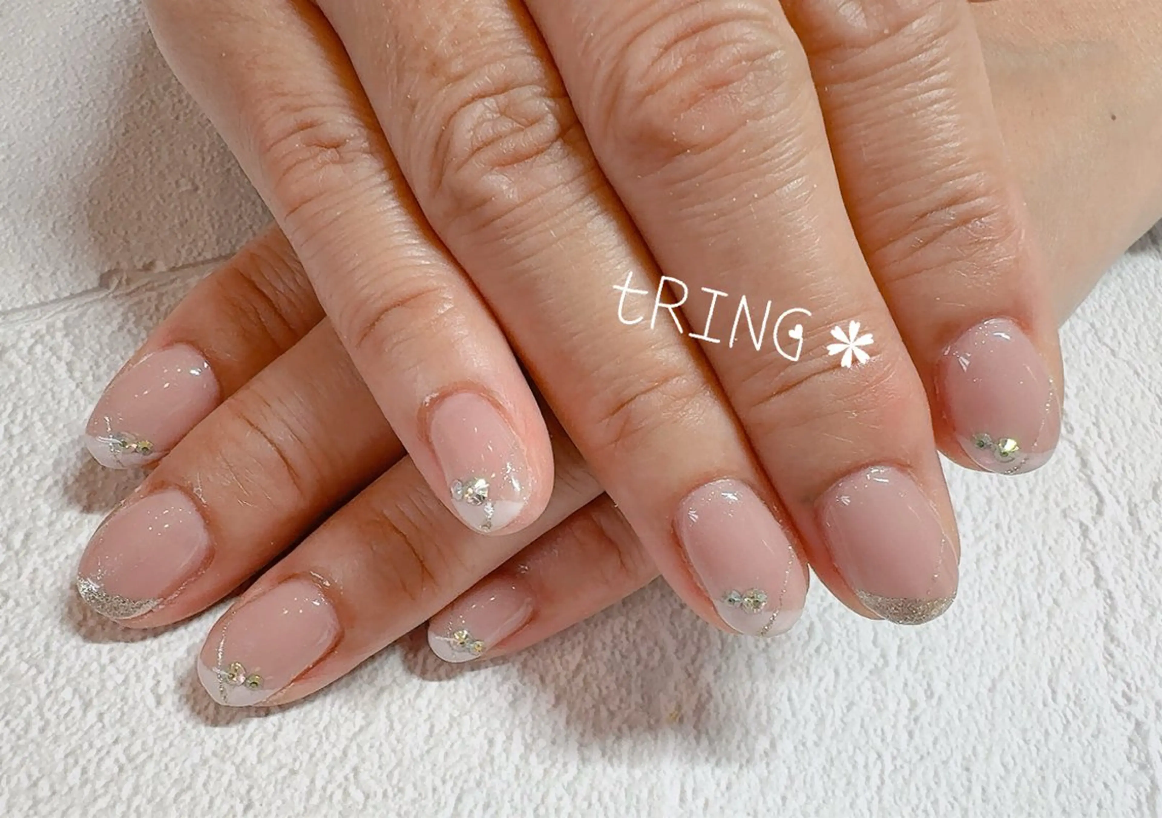 ネイル ハンドネイル tRING＊ しいの木台のネイルデザイン
