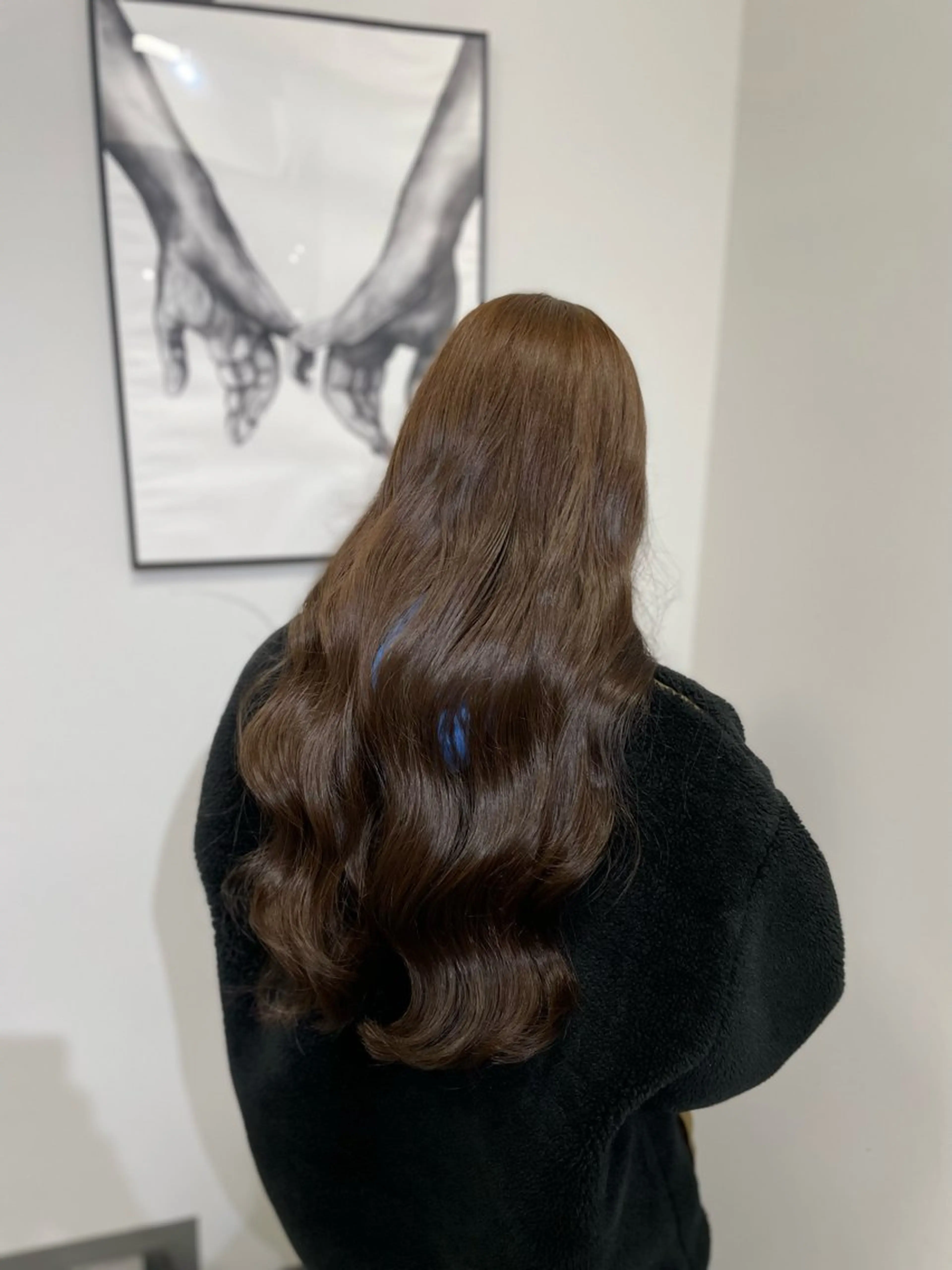 ロング 卒業式のヘアスタイル ヘアカラー トリートメント Day Dream所属・SYOMA/韓国風/ 透明感カラー/艶髪のヘアスタイル