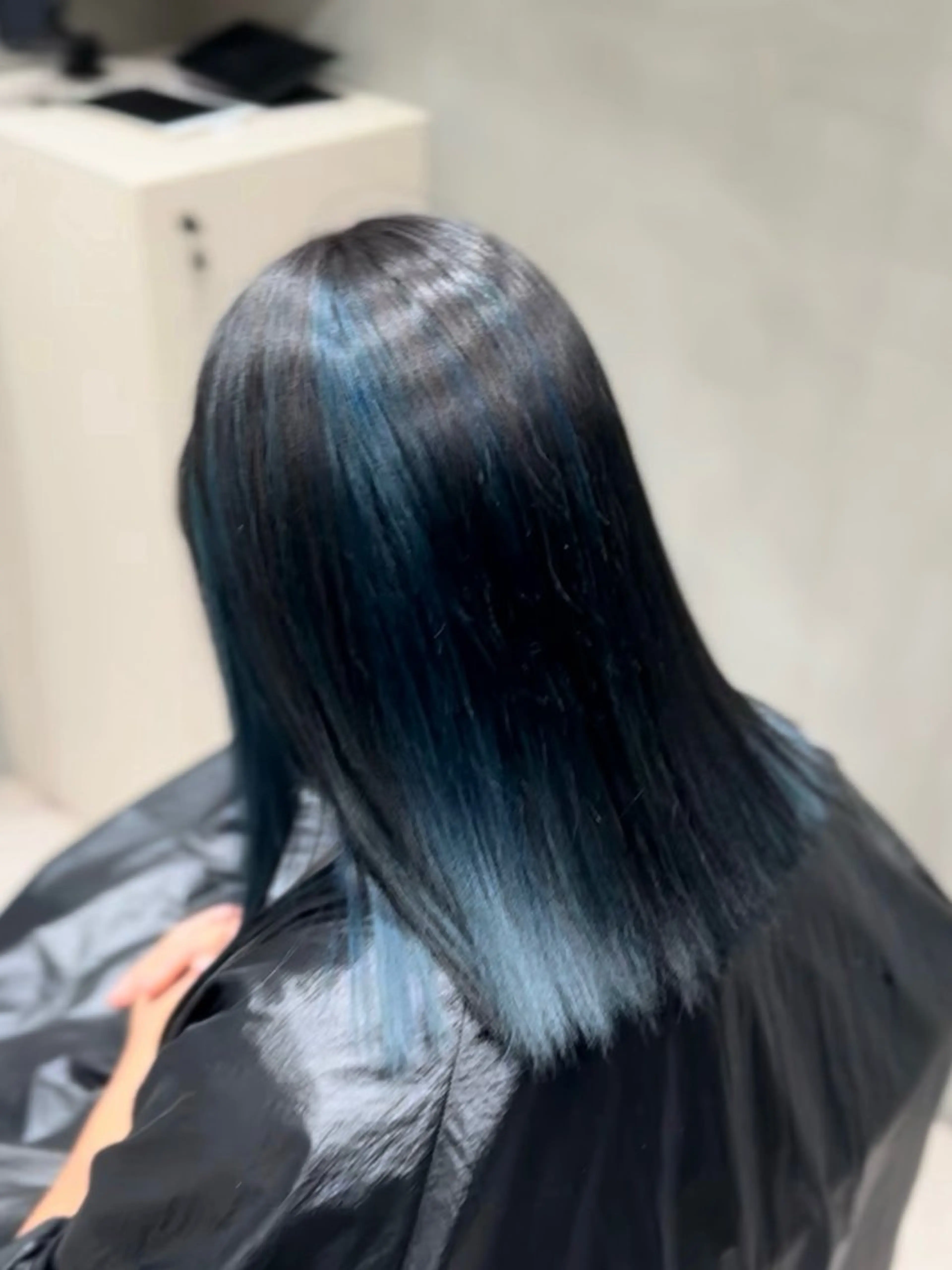 セミロング カラー ヘアカラー メンズバレイヤージュ /町田木村悠月のヘアスタイル