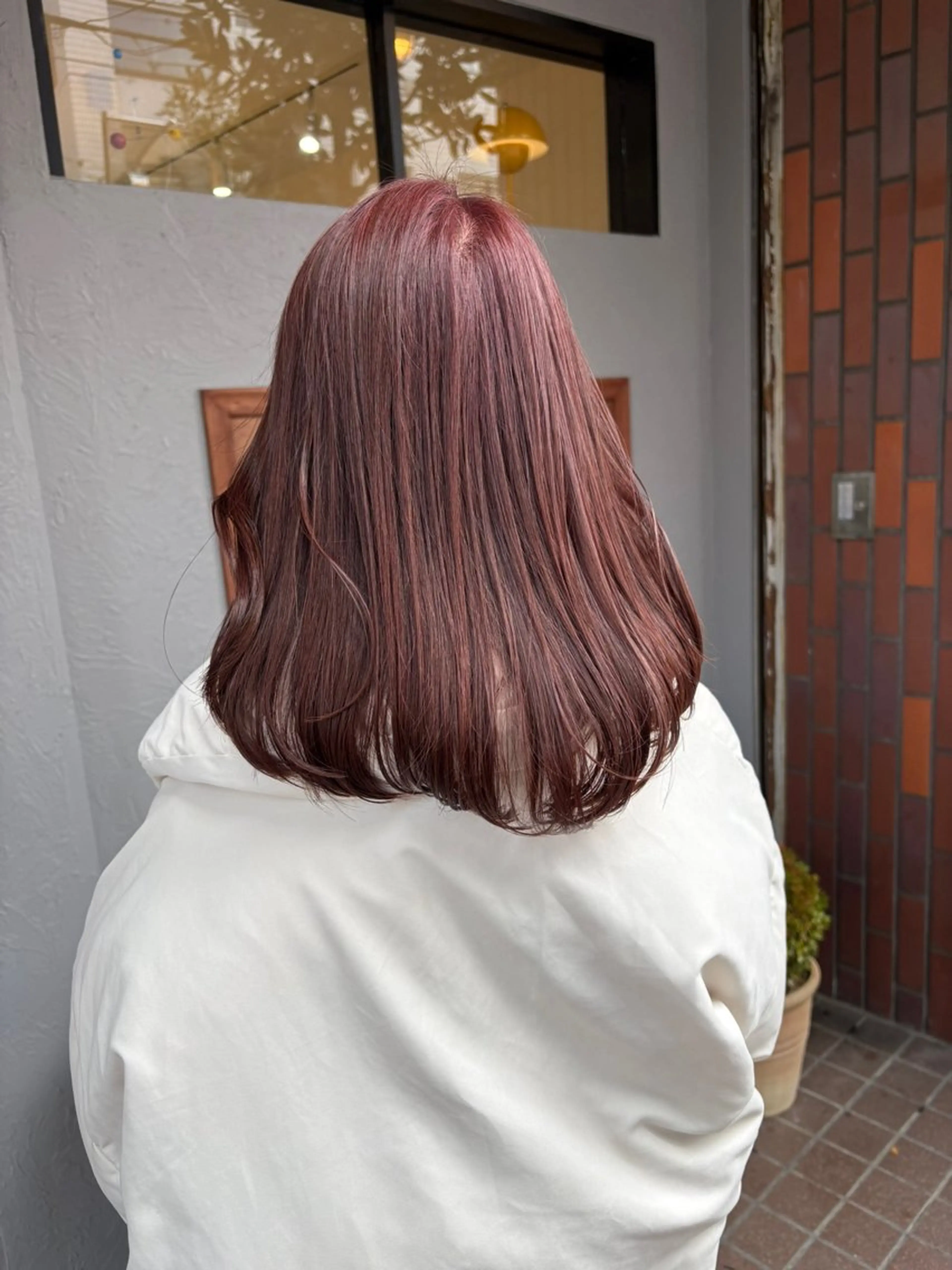 セミロング レイヤーカット ボブ/レイヤー /河内温太のヘアスタイル