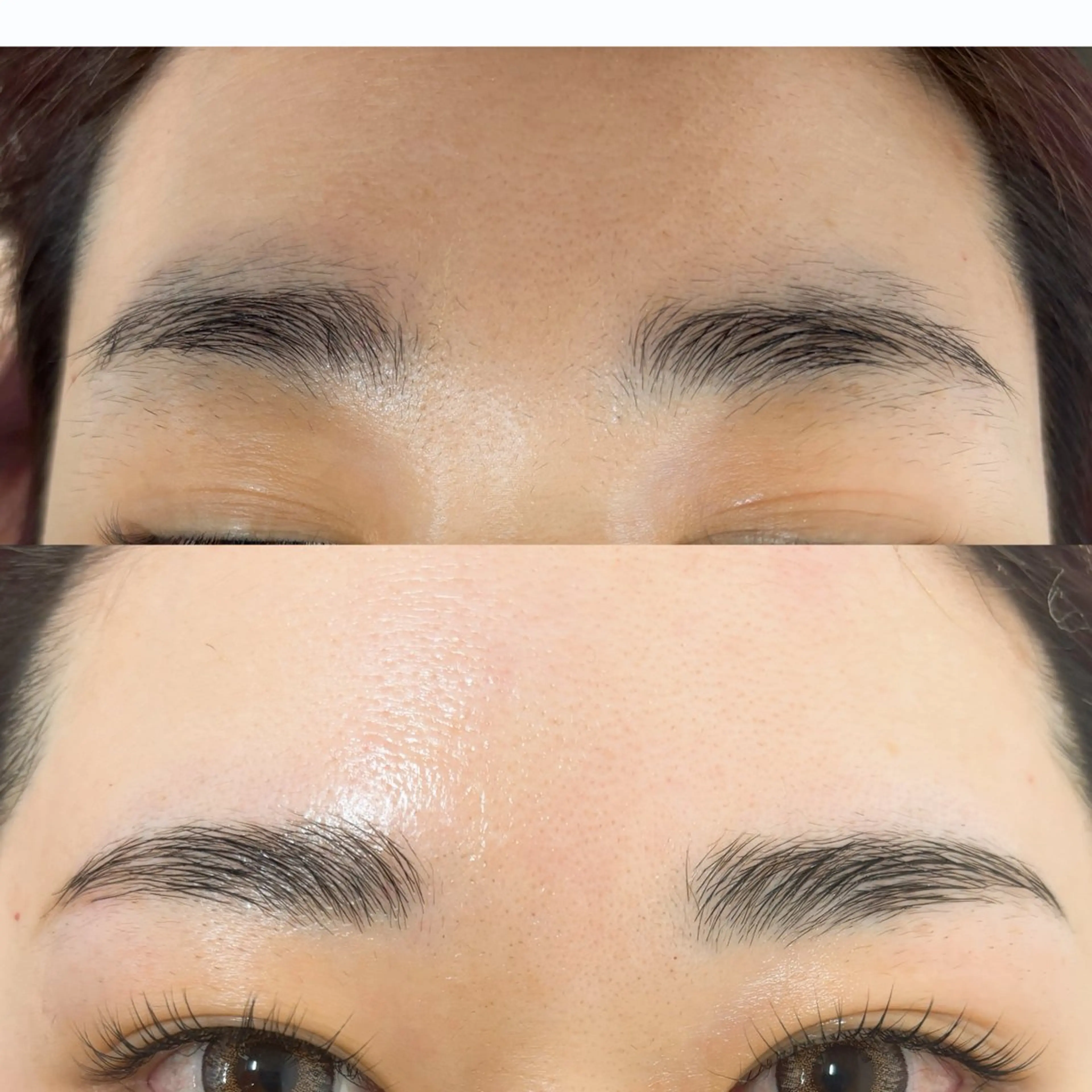 ハリウッドブロウリフト+ワックスの写真