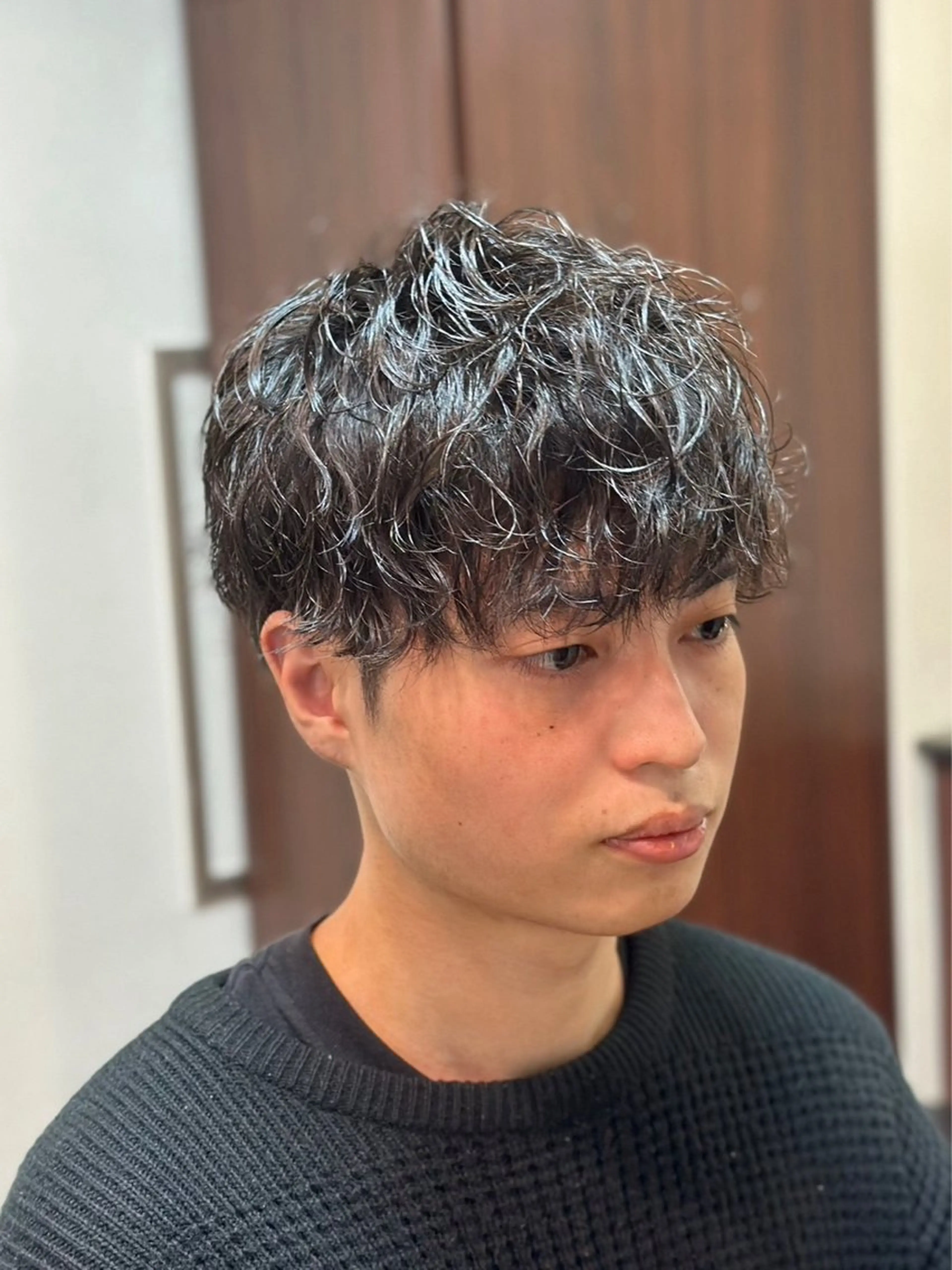 ショート カット パーマ K-STYLE  HAIR  STUDIO  有楽町店所属・福田 優成のヘアスタイル