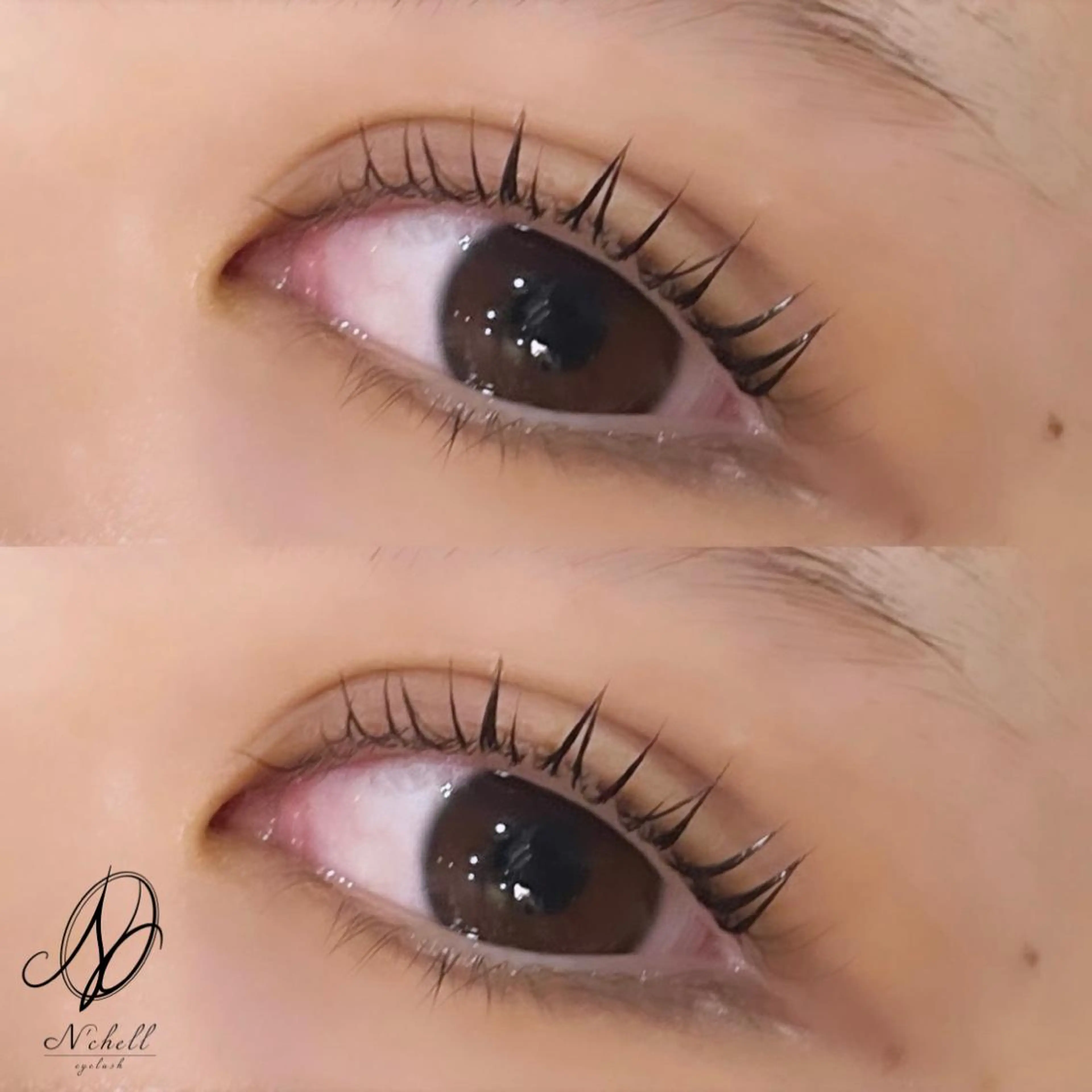 マツエク・マツパ まつげパーマ マツパ 大阪梅田 ナシェル Kako🦋のマツエク・マツパデザイン