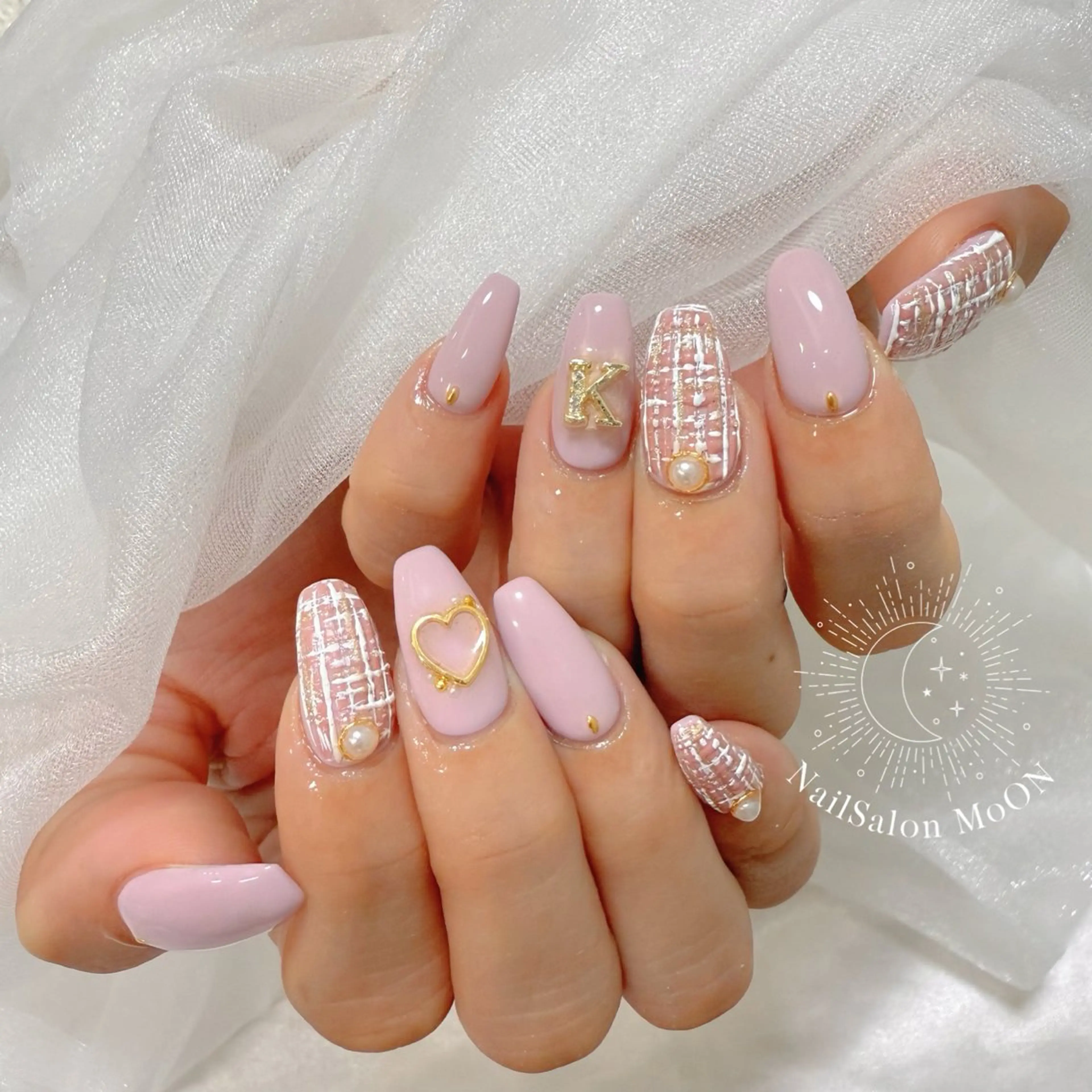 ネイル ハンドネイル ハンドケア MoON...❤︎ MeGuのネイルデザイン