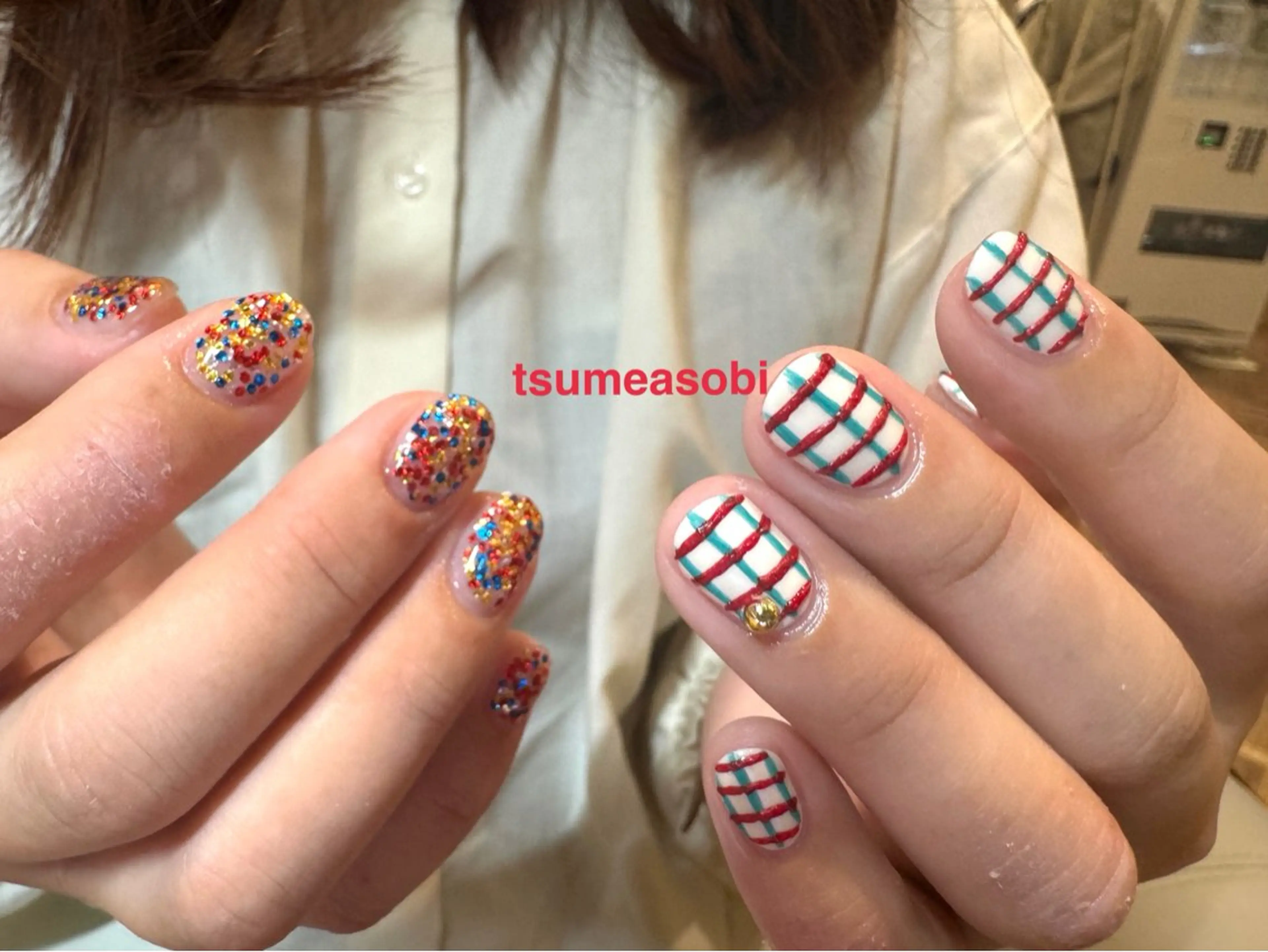 ネイル ハンドネイル tsumeasobi所属・tsumeasobi 🪬macoのネイルデザイン