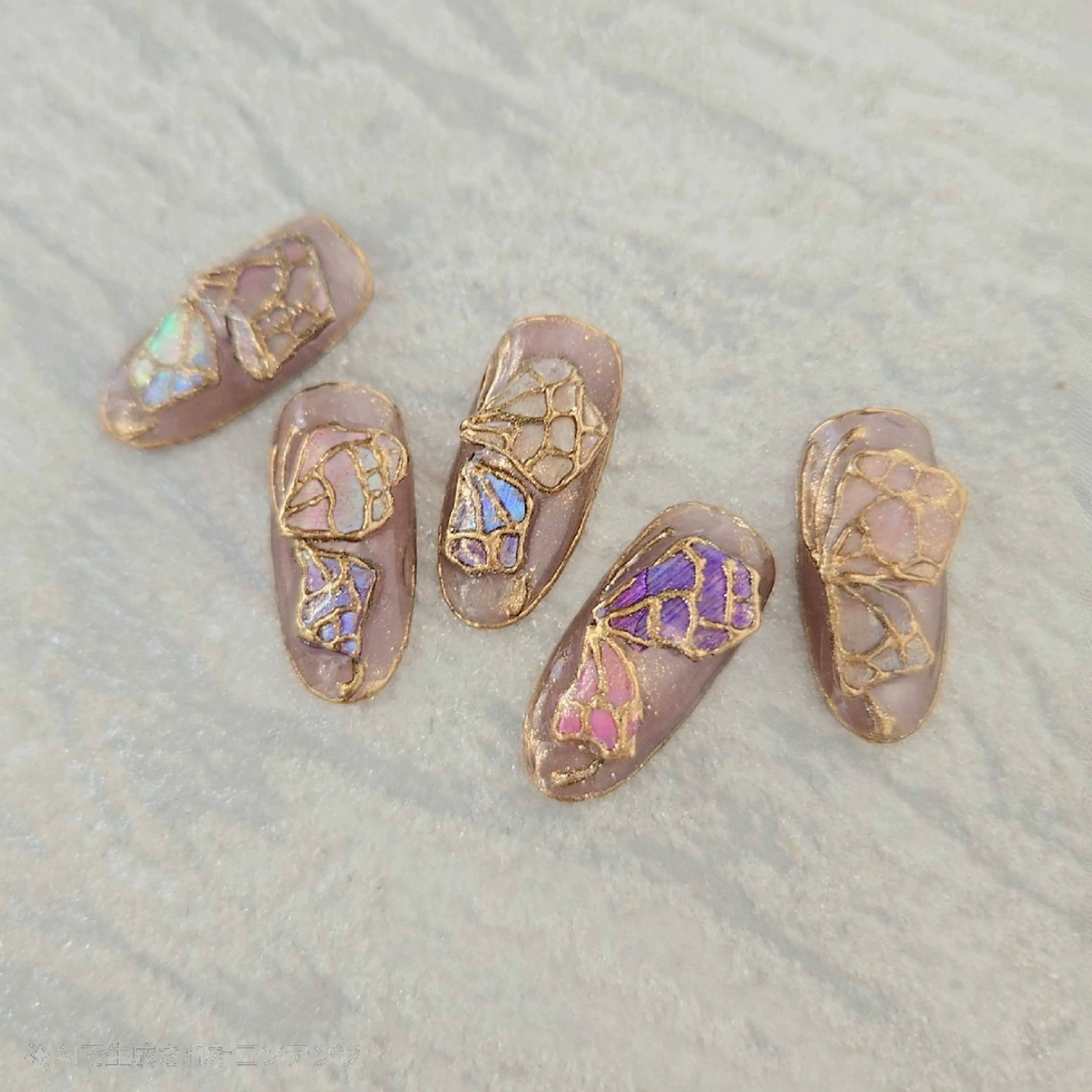 ネイル アートネイル ジェルネイル マグネットネイル スカルプネイル Nail Allure(ネイル アルーア)所属・Nail Allureのネイルデザイン