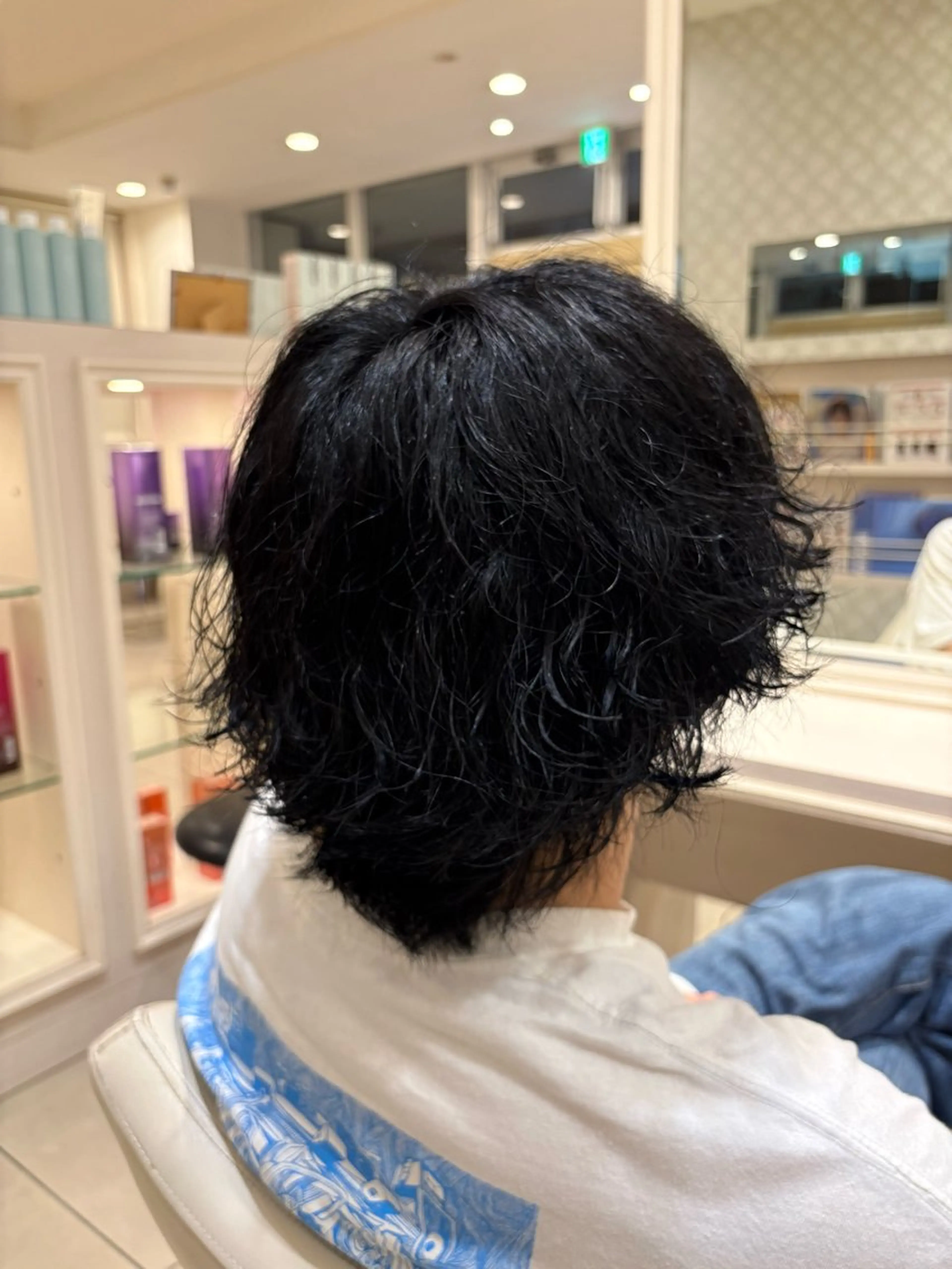 カラー メンズ 長崎 真子のヘアスタイル