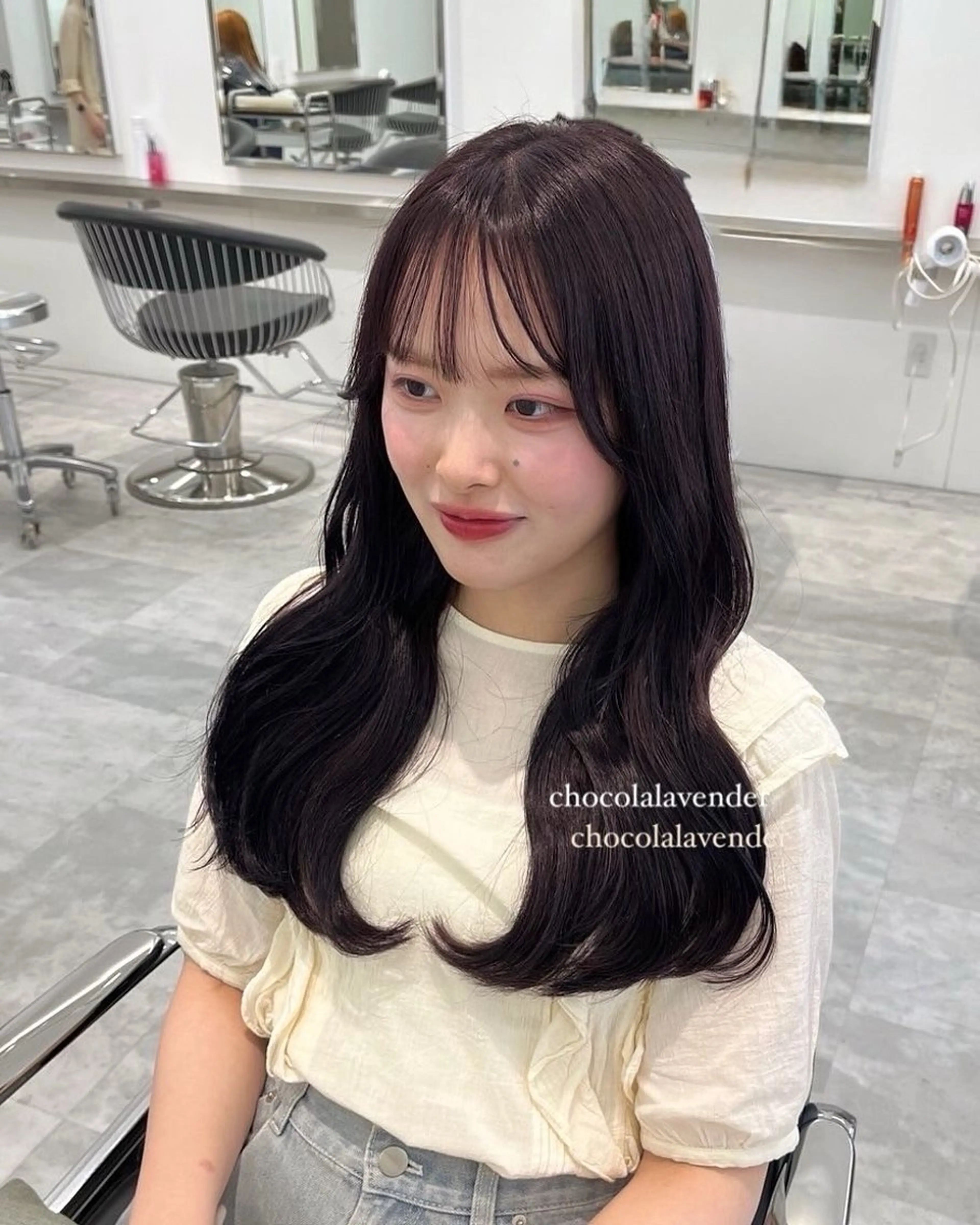 ロング カラー ヘアカラー ParveMix ♡白神みやびのヘアスタイル