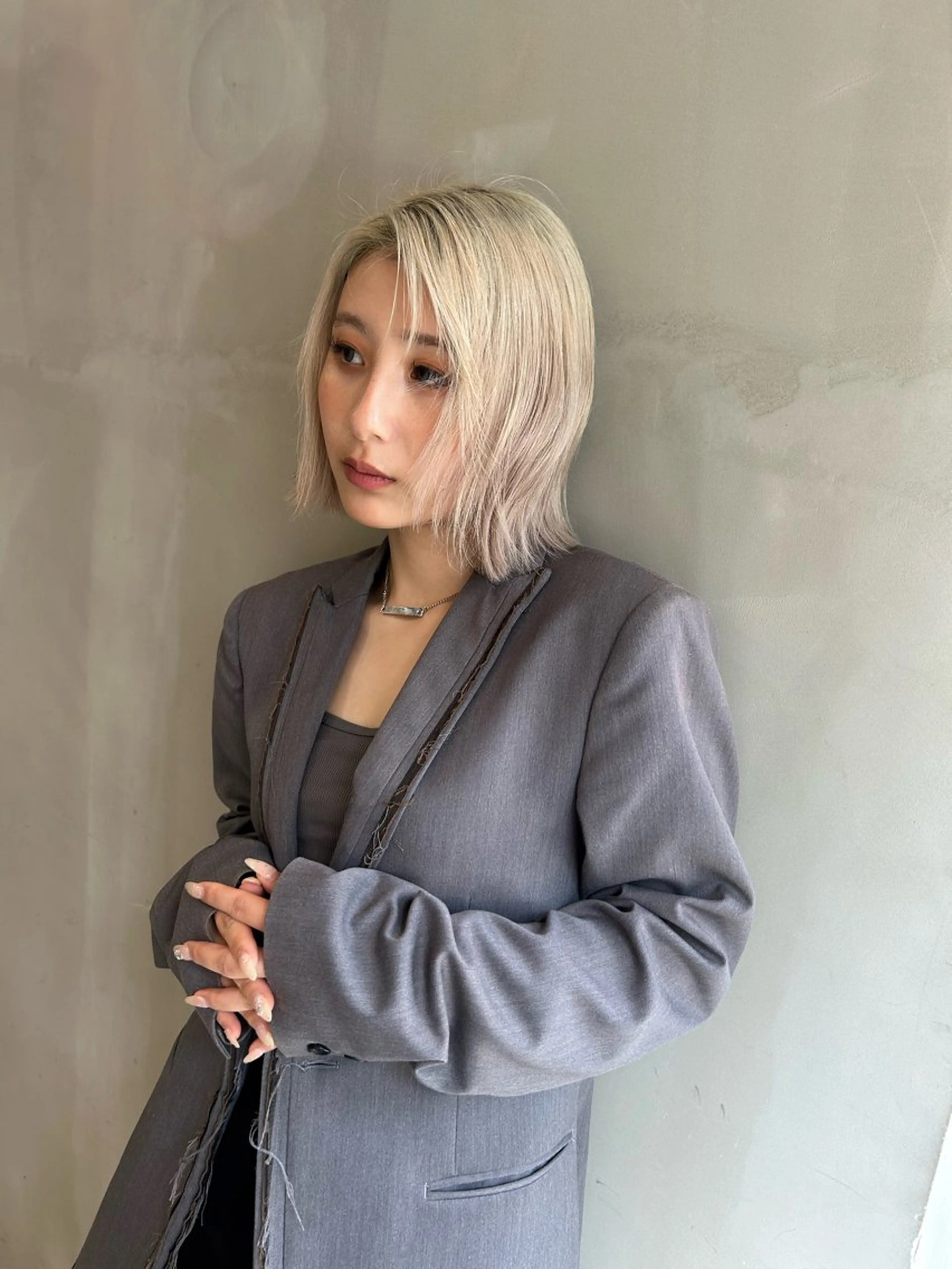 ミディアム ヘアカラー トリートメント ハイトーン/ブリーチ 🧁soraのヘアスタイル