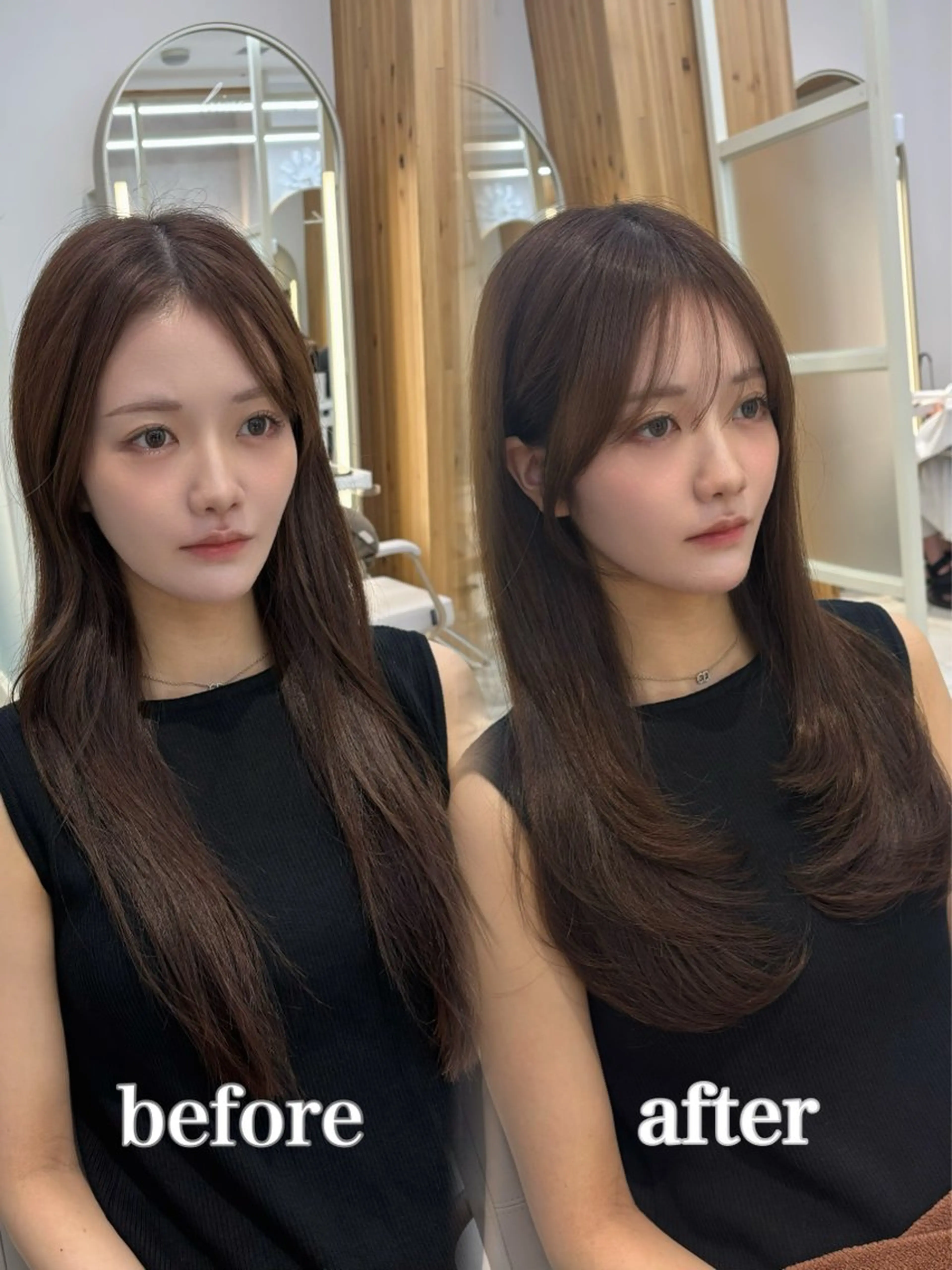 【🌟ご新規様限定🌟】レイヤーカット➕自社開発ヘアマスク🩵🫧の写真