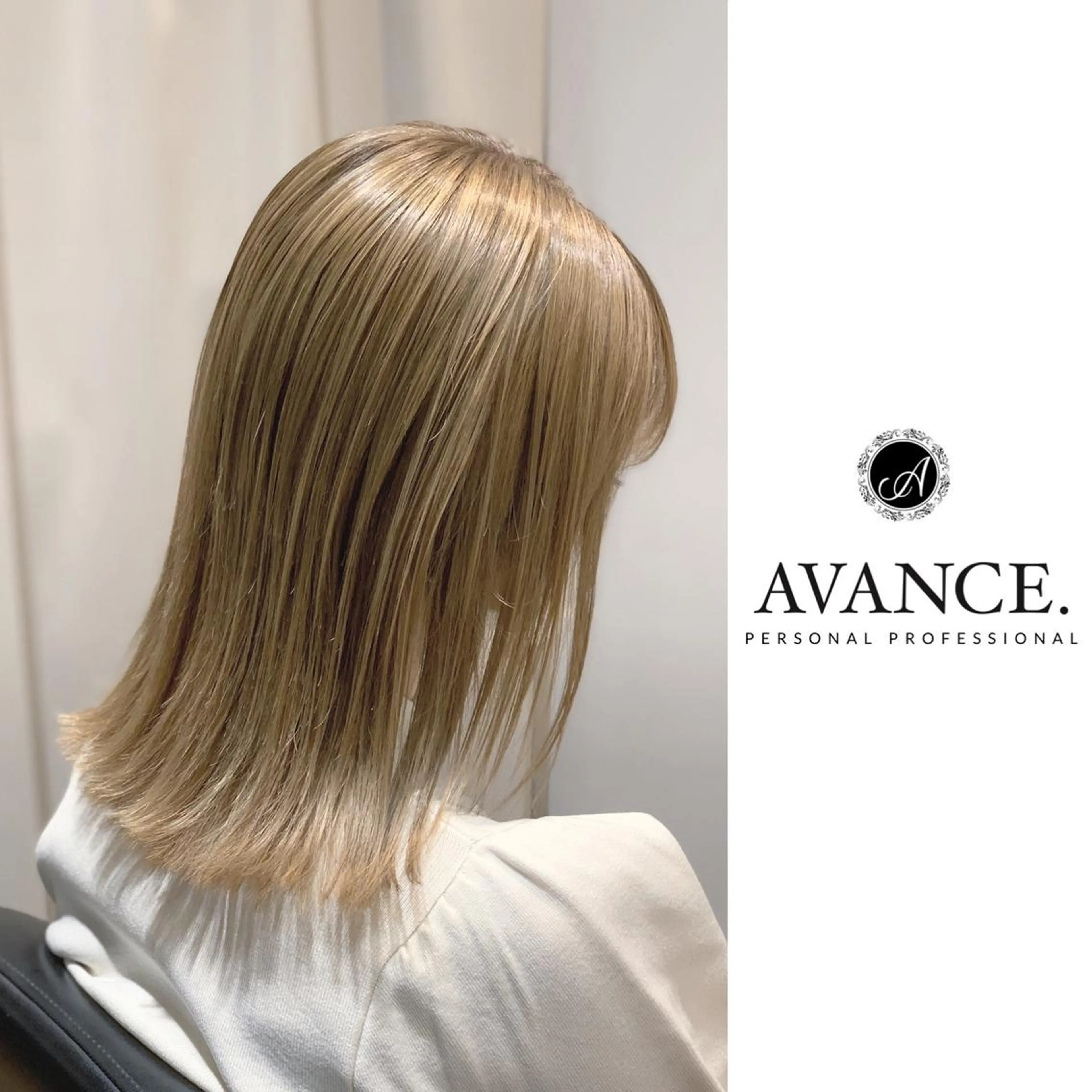 ミディアム カット ヘアカラー トリートメント _WHITE京橋店所属・【White京橋】 岸　拓斗のヘアスタイル