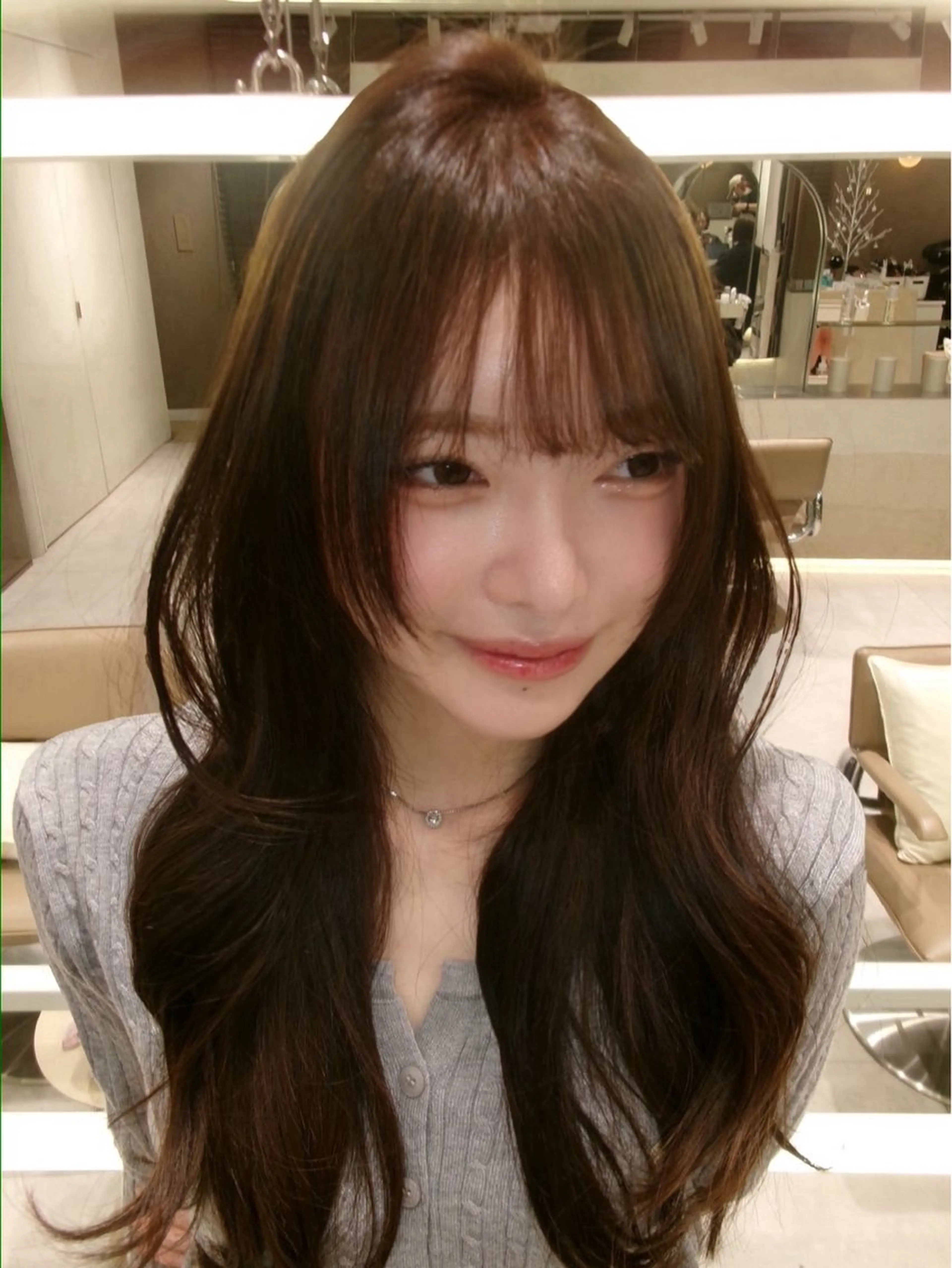 ロング カラー 乃天 ﾉｱのヘアスタイル