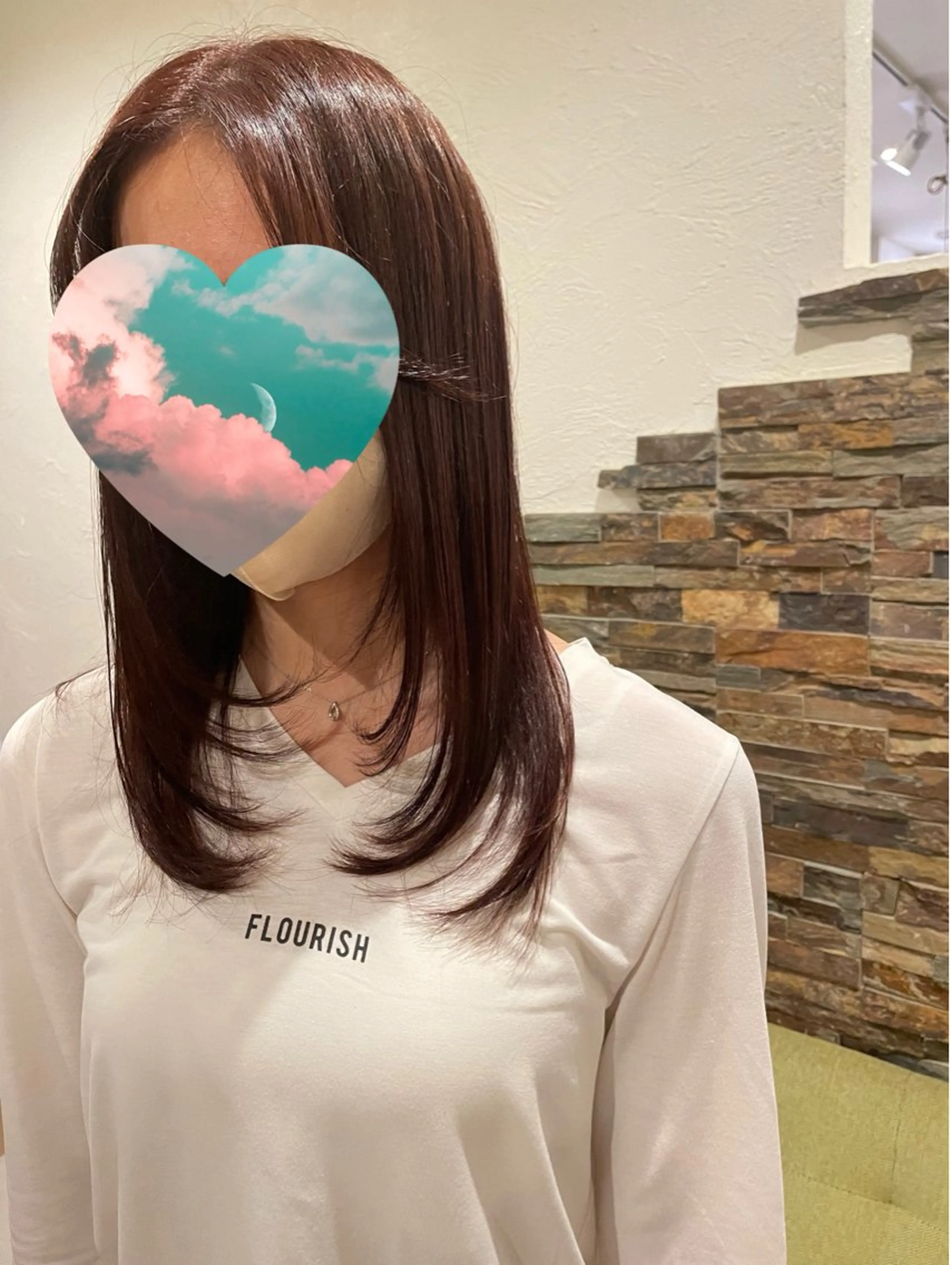 セミロング レイヤーカット hair make Rallis(ヘアメイクラリス)所属・Sumika/ 東加古川/ボブのヘアスタイル