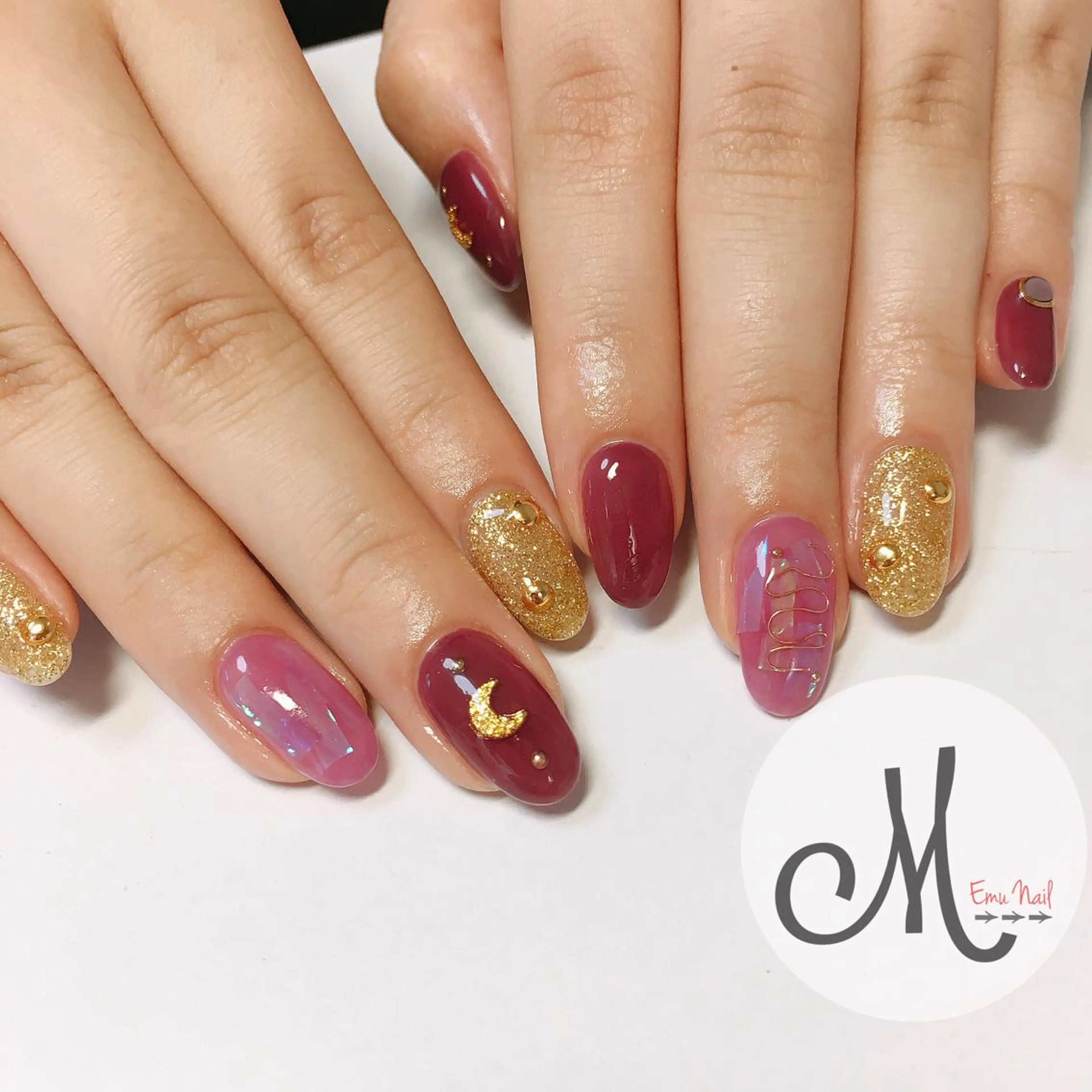 ネイル ハンドネイル Emu Nailのネイルデザイン