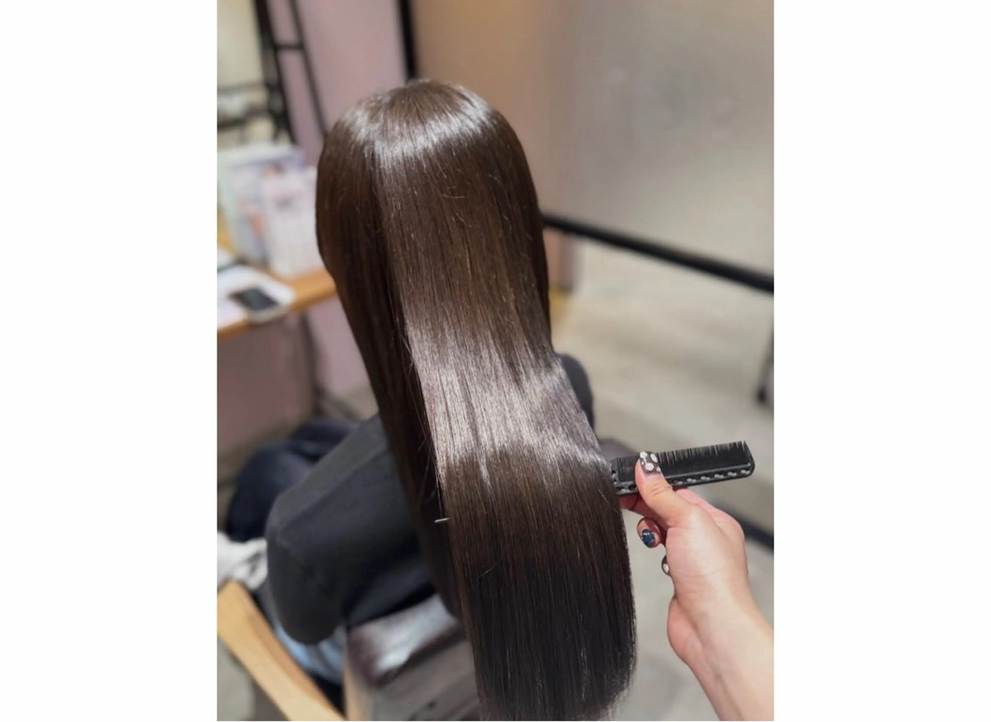 カラー 梶 瑞希のヘアスタイル