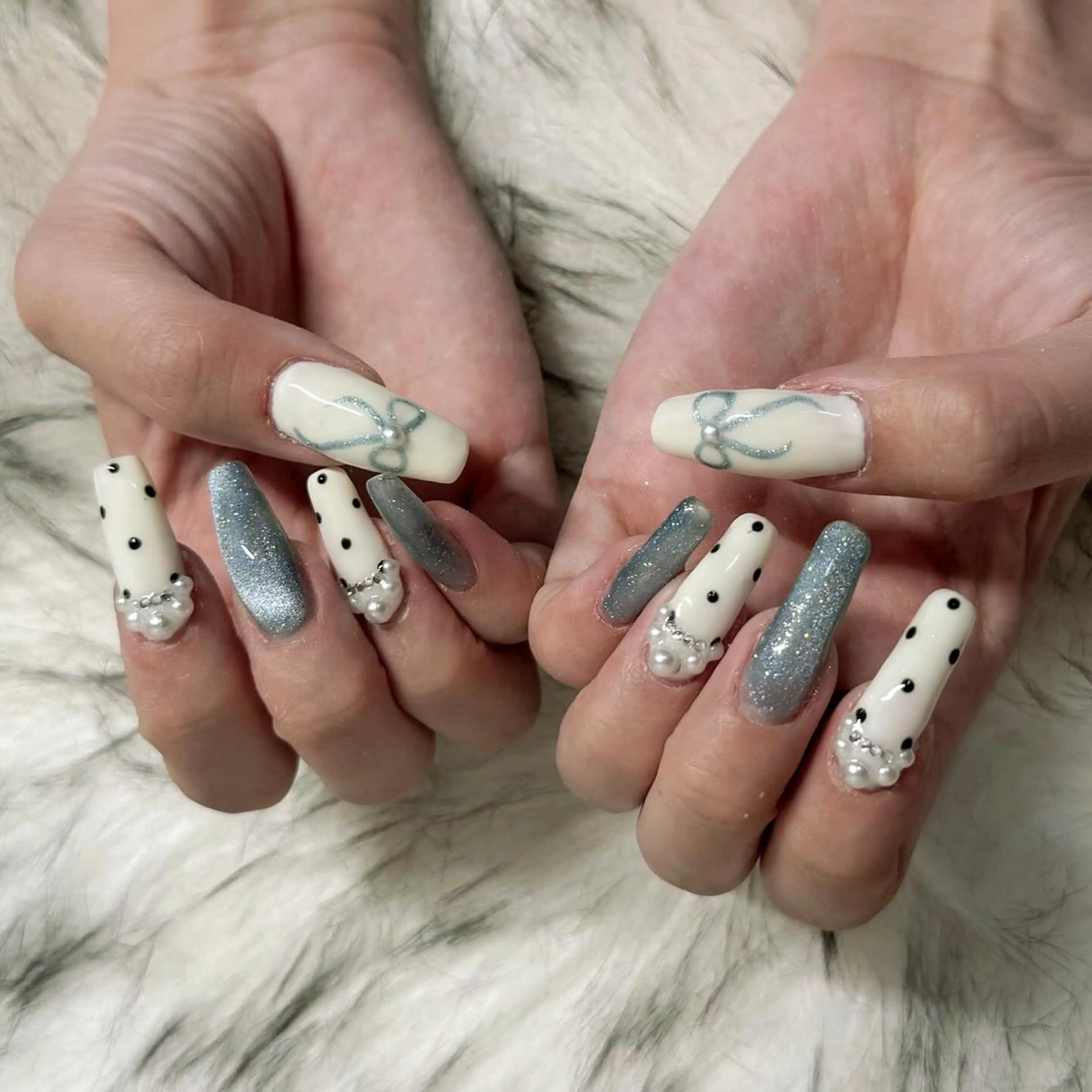 ロング ハンドネイル mao .のネイルデザイン