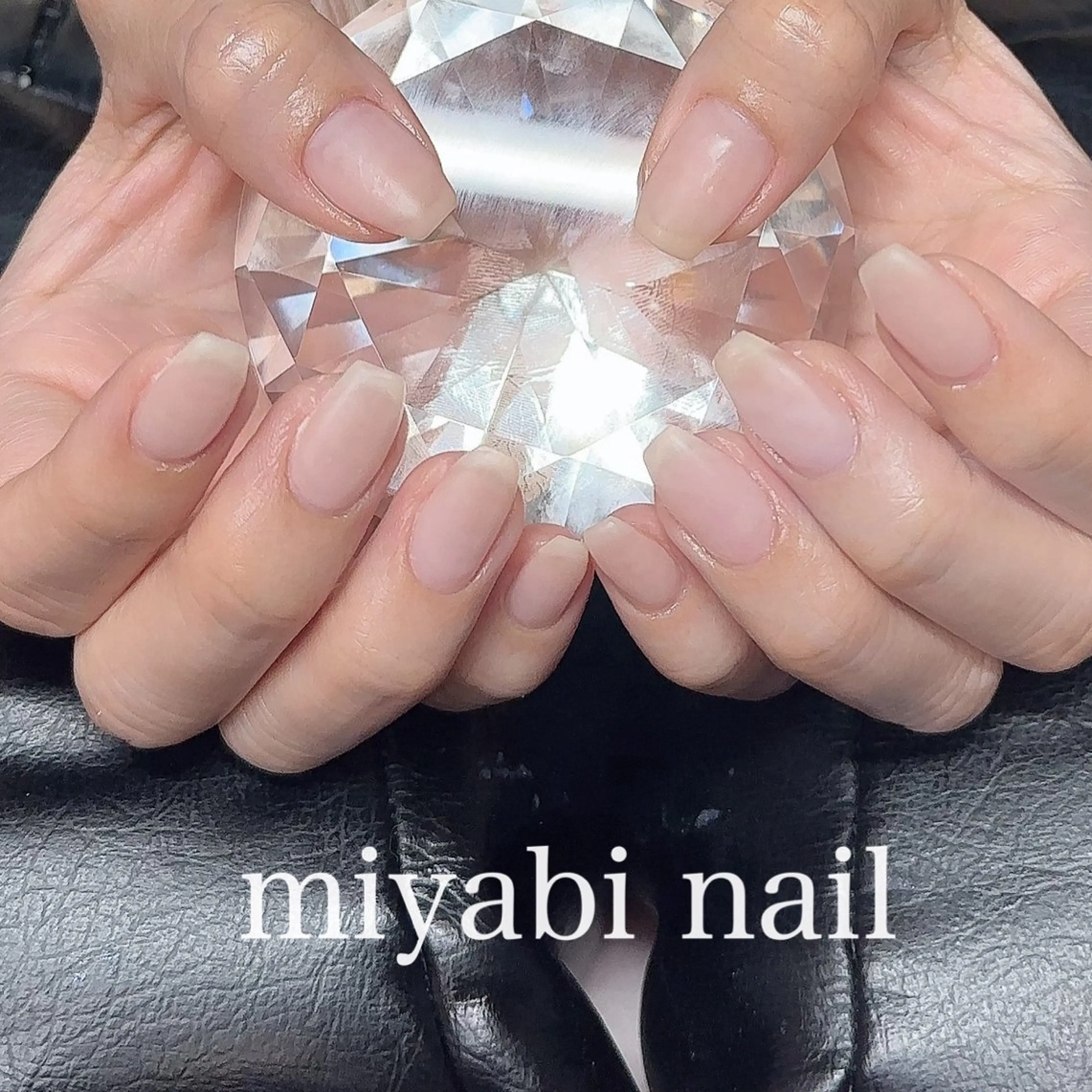 ネイル マットネイル 持ち込み オフィスネイル ピンク スクエアネイル ハンドネイル miyabi nail 桂川駅近くのネイルデザイン
