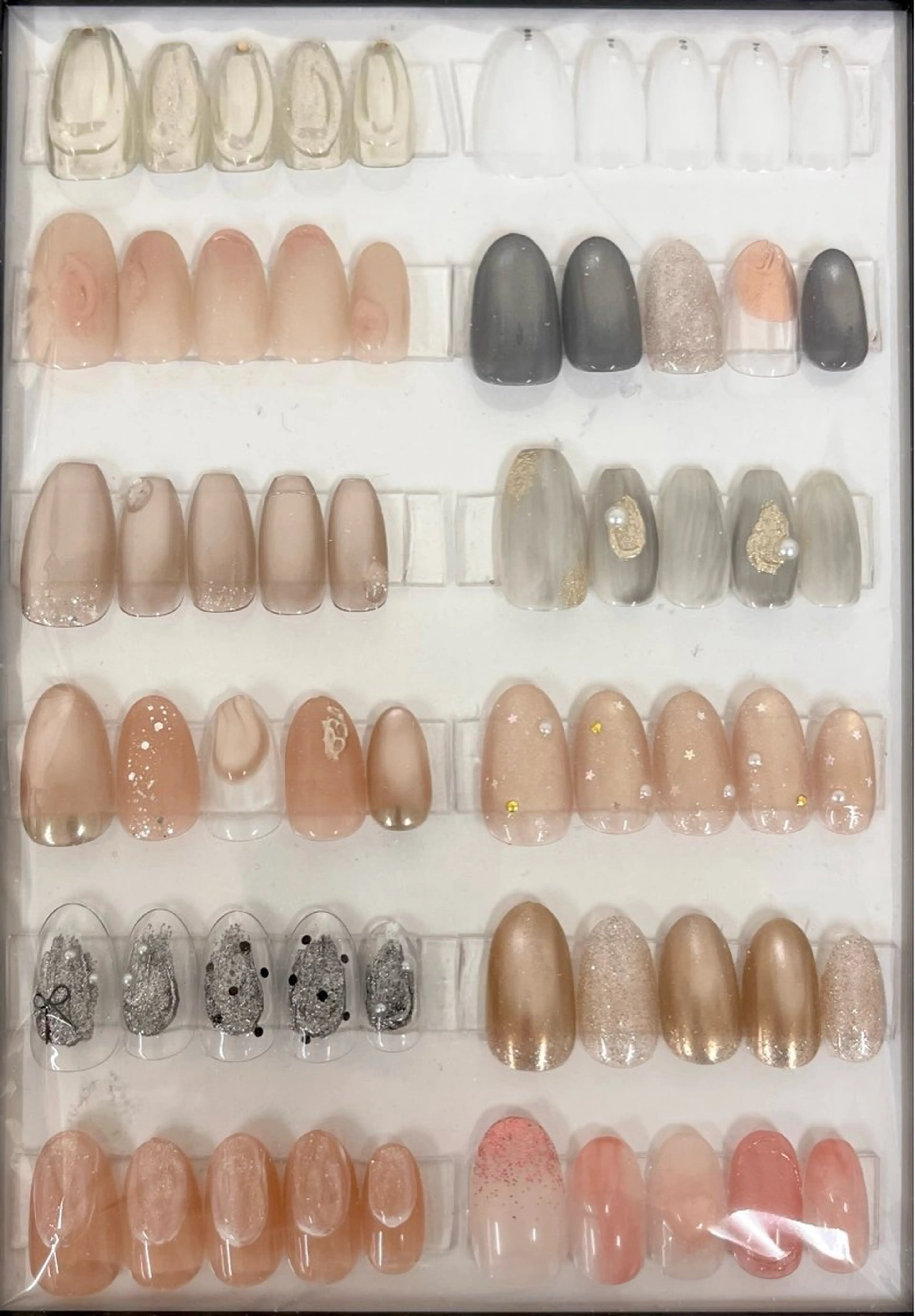 ネイル ニュアンスネイル ハンドネイル la.mignon Aiのネイルデザイン