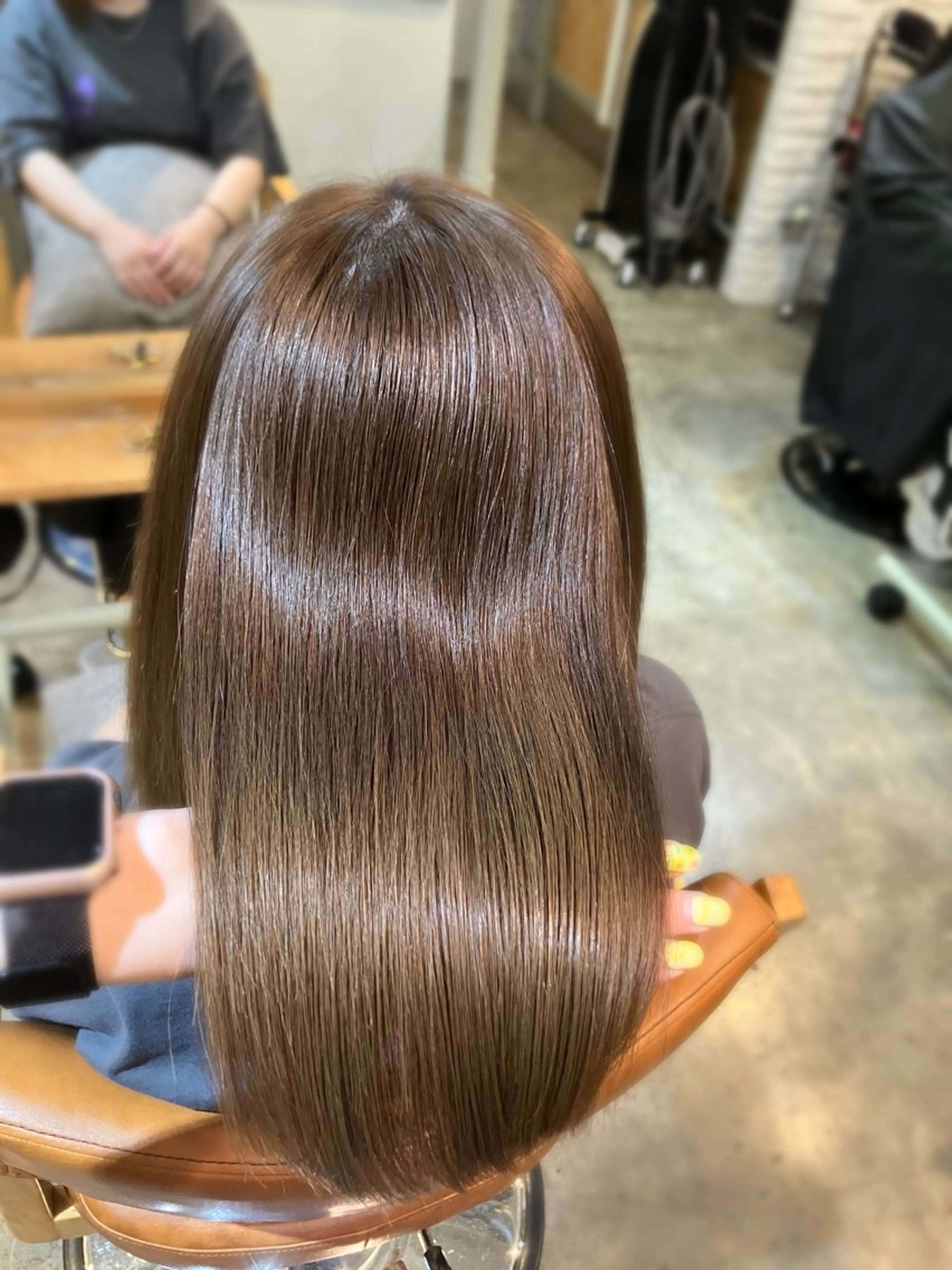 セミロング トリートメント トリートメント 🫧縮毛矯正支持率 No.1 ほのか🫧のヘアスタイル