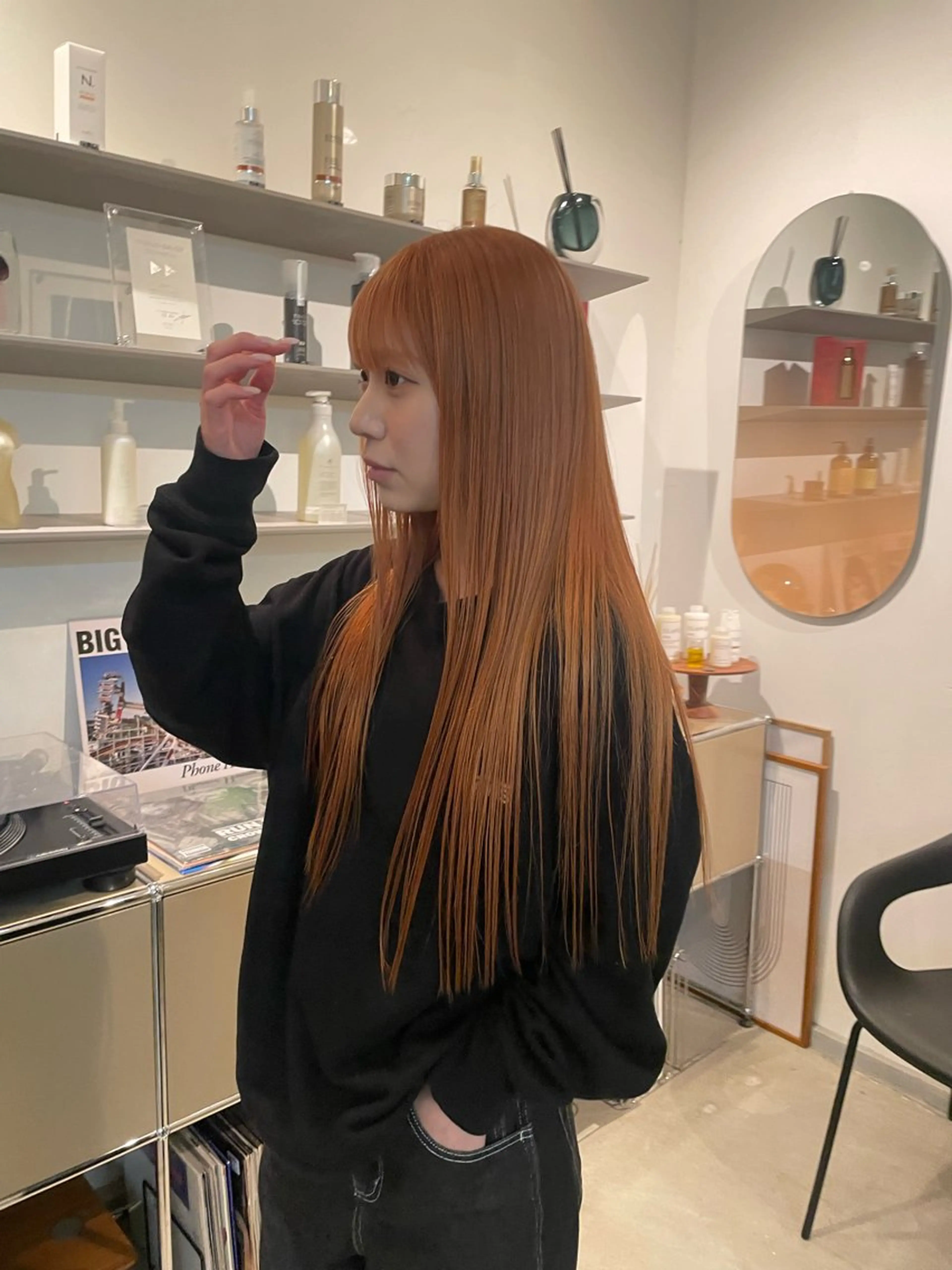 ロング HITOMI 福岡パーマのヘアスタイル