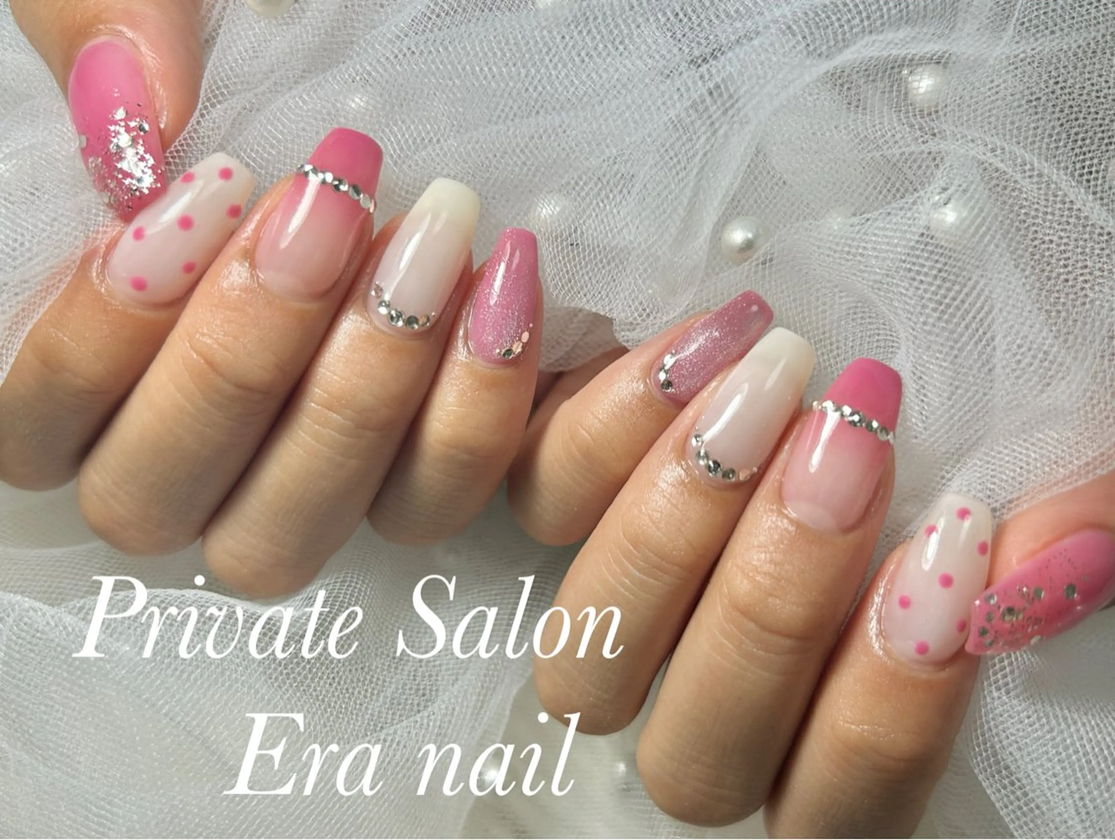 ネイル ドット ハンドネイル Era nailのネイルデザイン