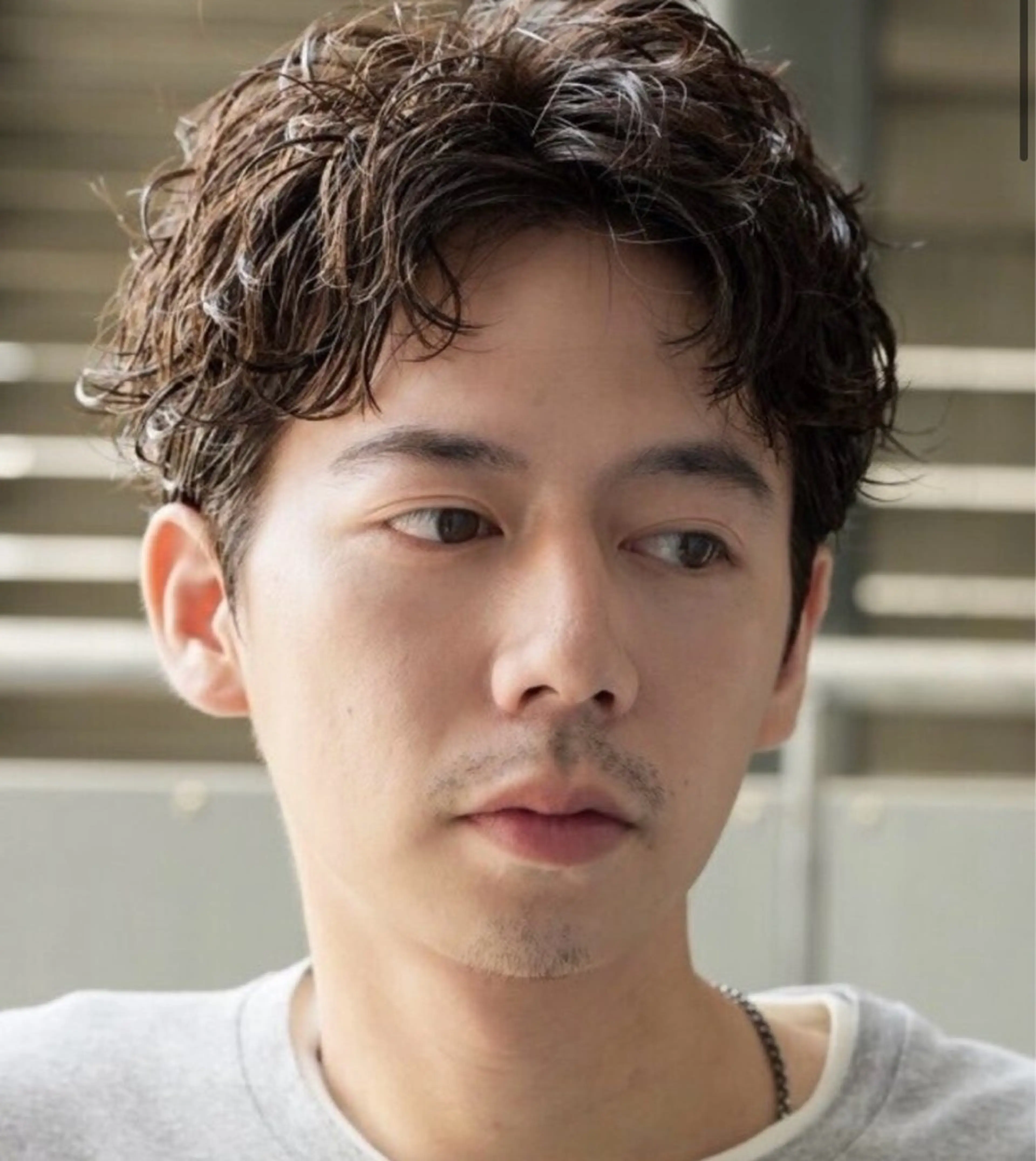 パーマ メンズ メンズパーマ 英語、自炊派🍚 コスメ好き✨くっぽのヘアスタイル