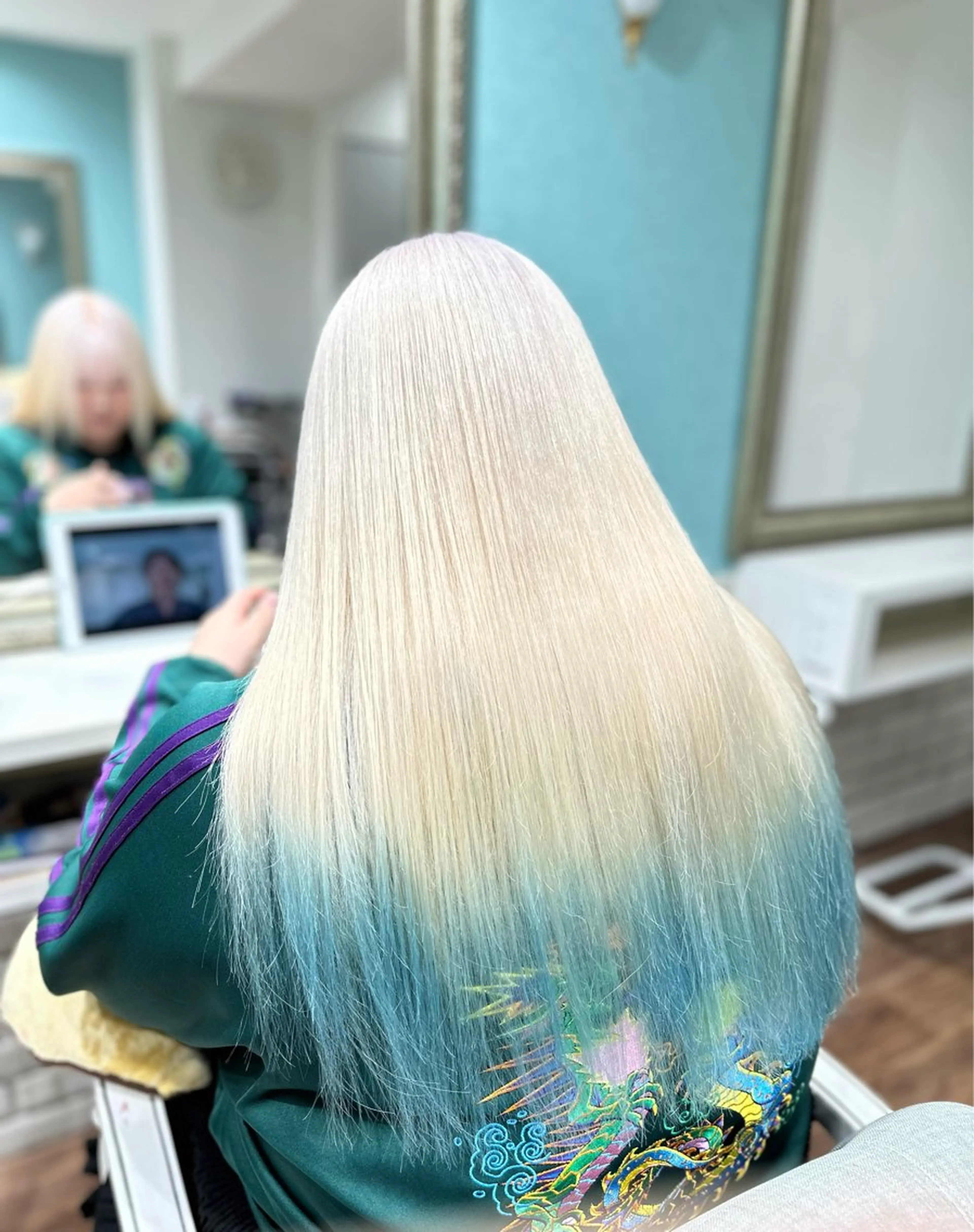 ロング カラー ブリーチ ハイトーンカラー Re.ly所属・🦄Re.ly代表 灰野壮🦄のヘアスタイル