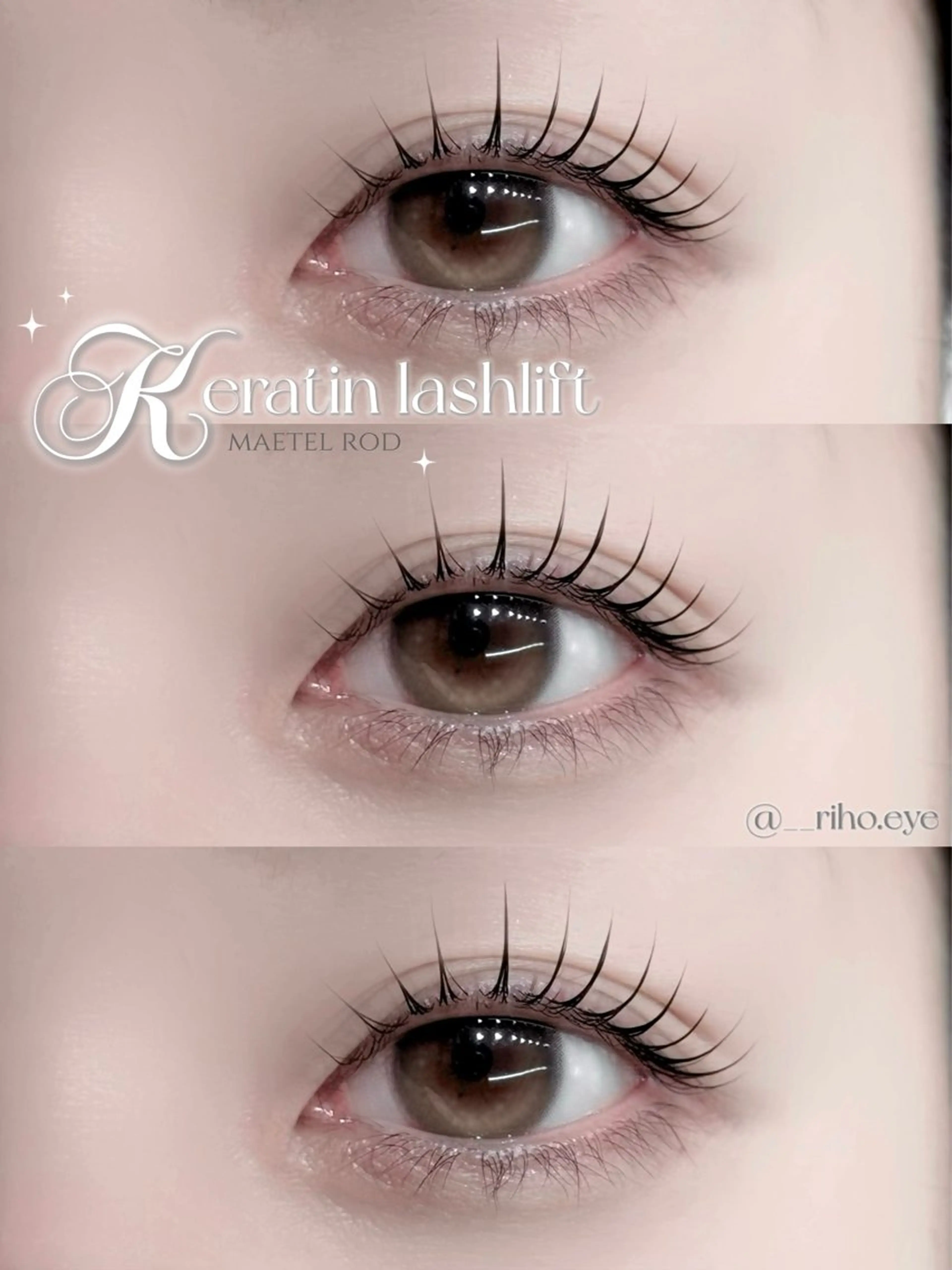 マツエク・マツパ 🌙Lis10 Riho🌙のマツエク・マツパデザイン