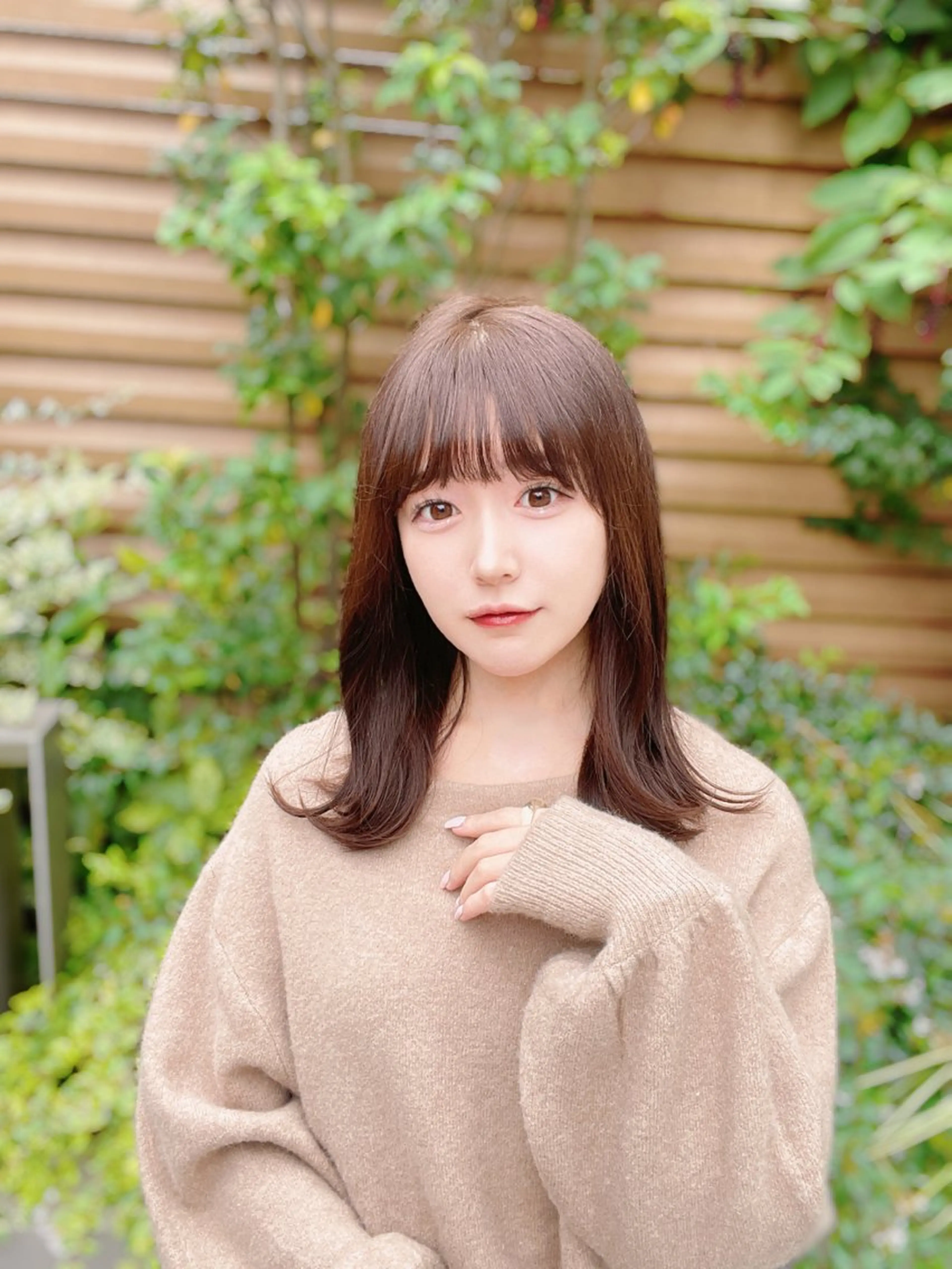 ミディアム ヘアアレンジ カット ヘアカラー トリートメント silk-lei🌈 川井雄太のヘアスタイル