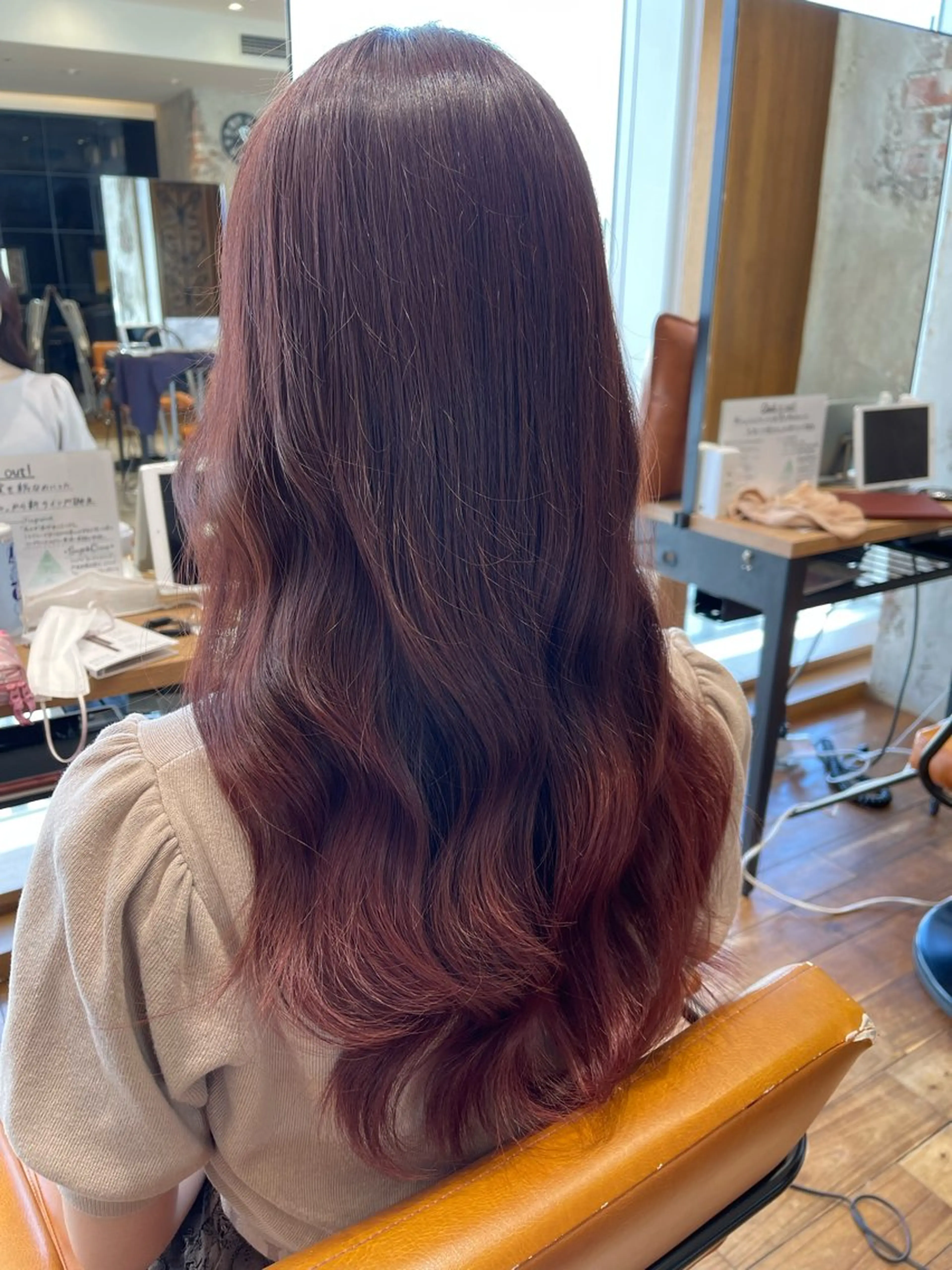 [新規限定] ✨色味を出したい方✨カット＋Wカラー＋ケアトリートメント(当日予約可)13,000円の写真