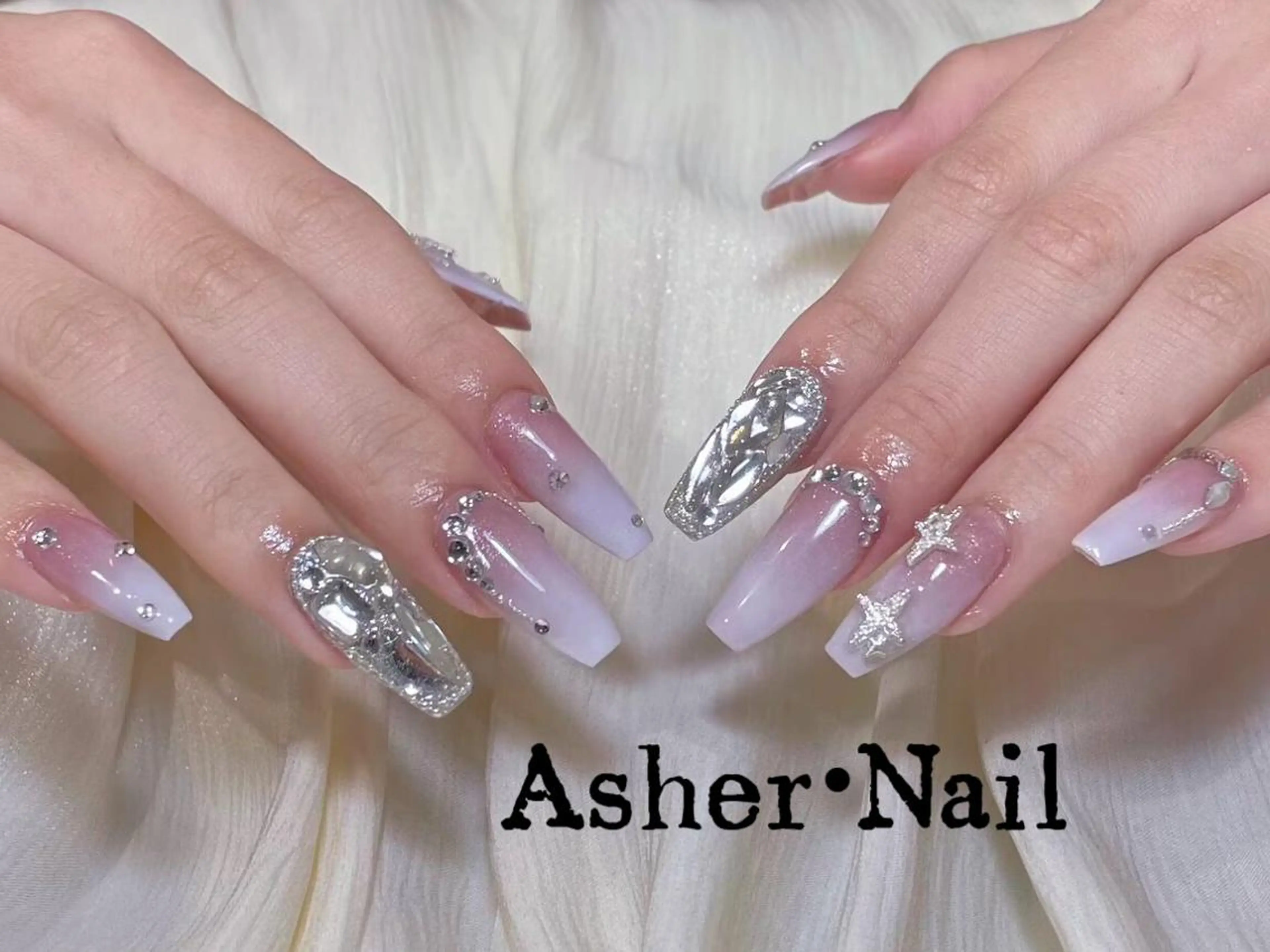 ネイル ハンドネイル ハンドケア Asher-Yuki 🍁のネイルデザイン