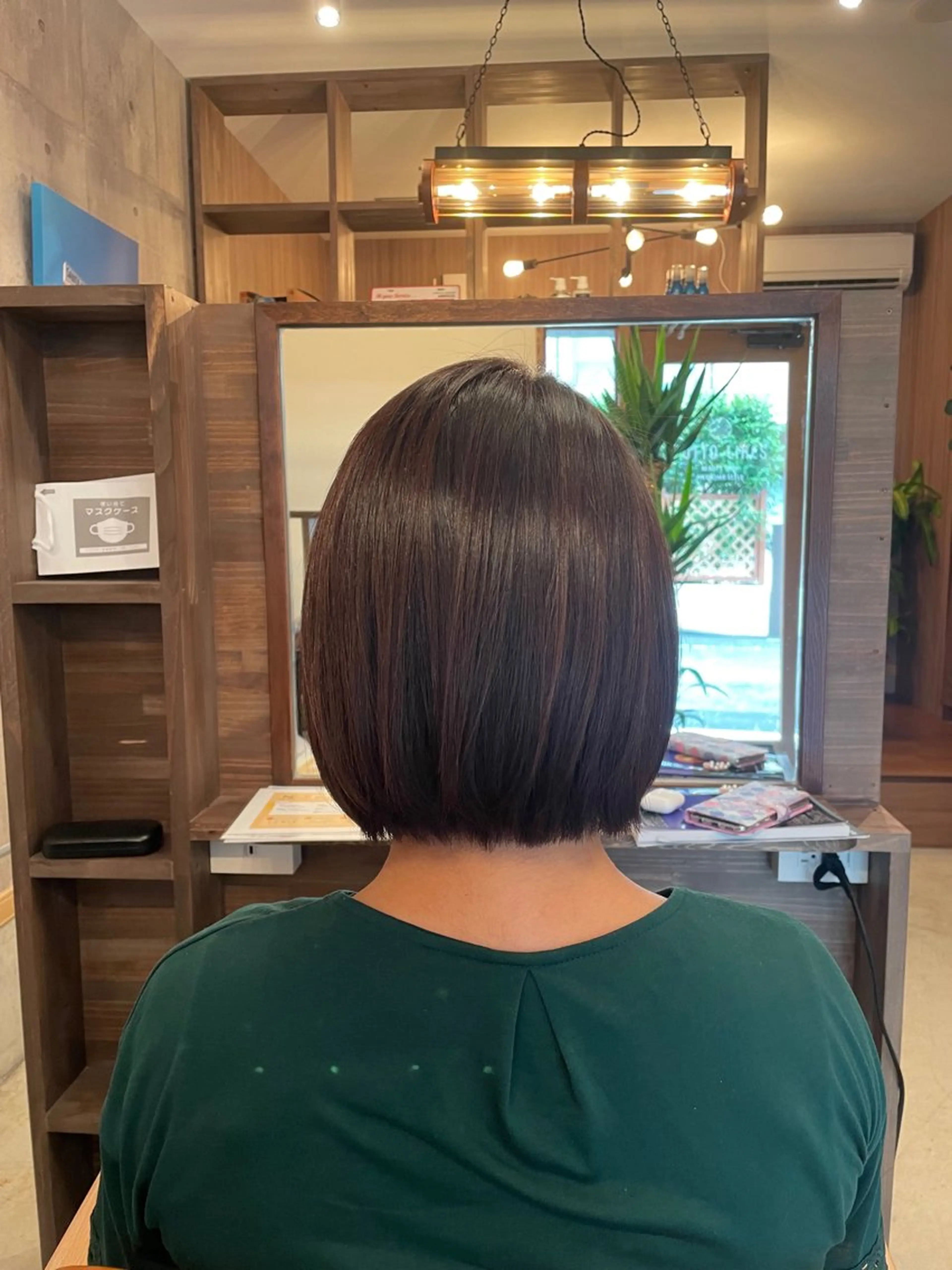 ミディアム 縮毛矯正 SALONDEHANOKA所属・ショートロング 🎀椎葉えまのヘアスタイル