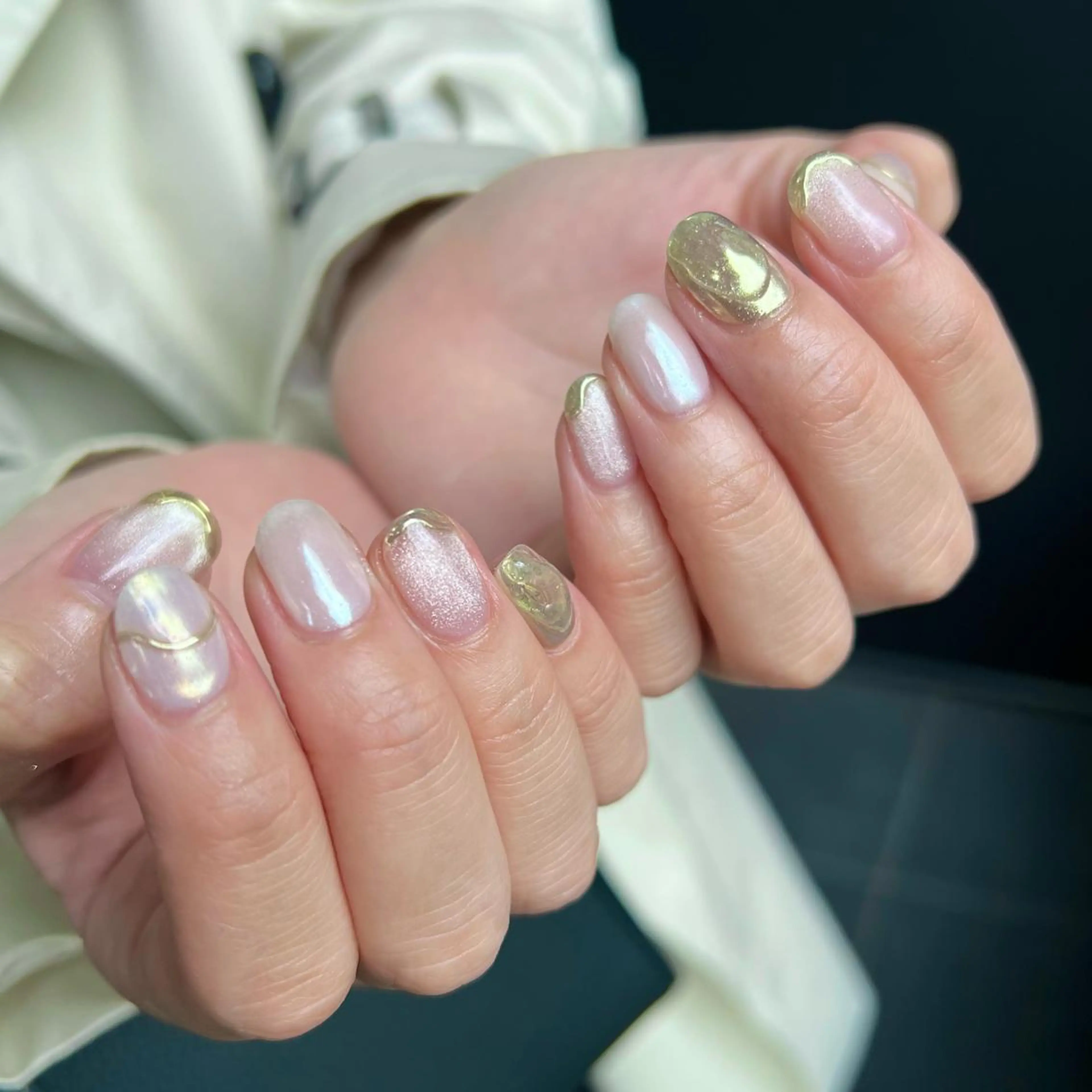 ネイル ハンドネイル nuás nailのネイルデザイン