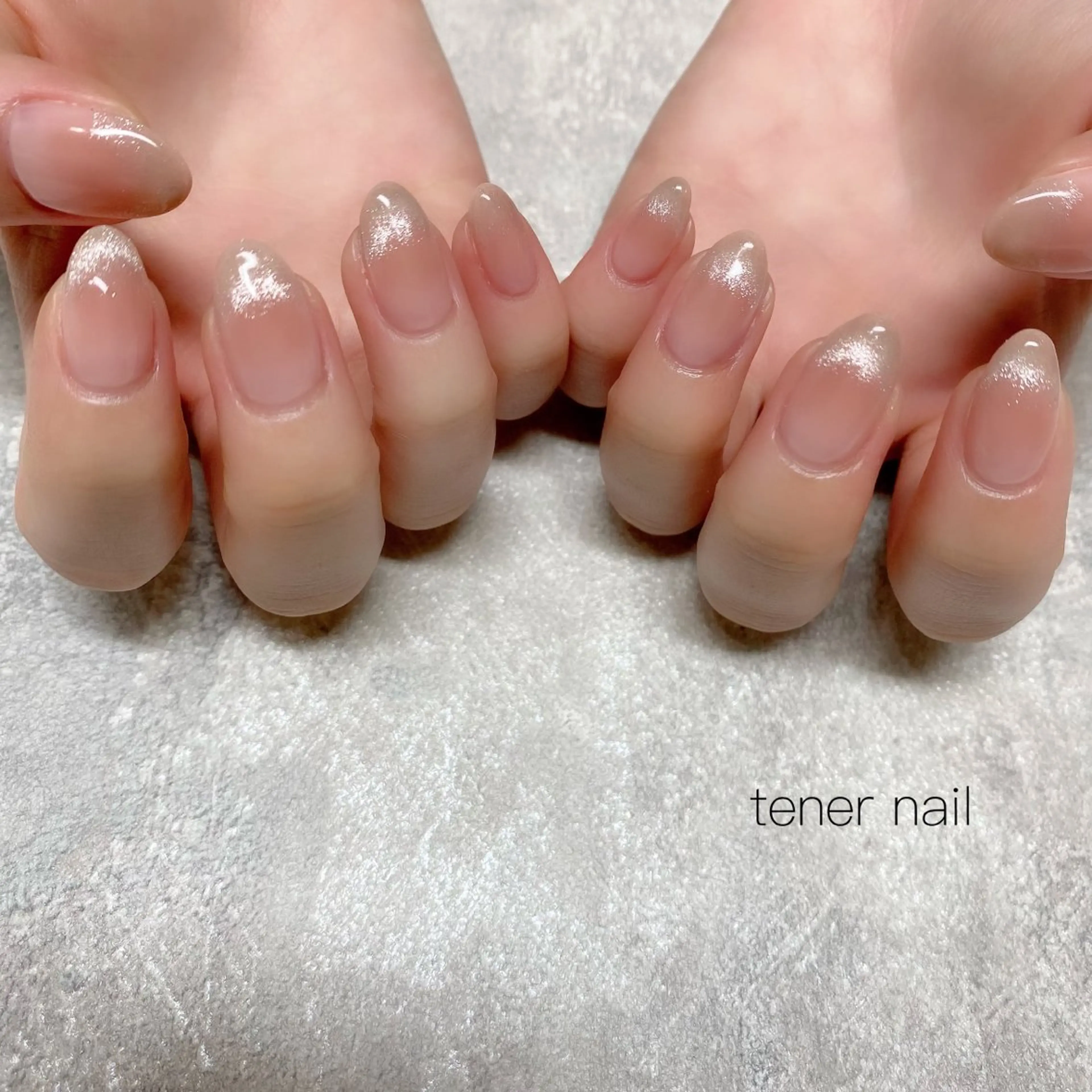 ネイル チークネイル フレンチネイル マグネットネイル マグネットフレンチ ハンドネイル tener  nail  テネルネイル所属・テネルネイル tener nailのネイルデザイン