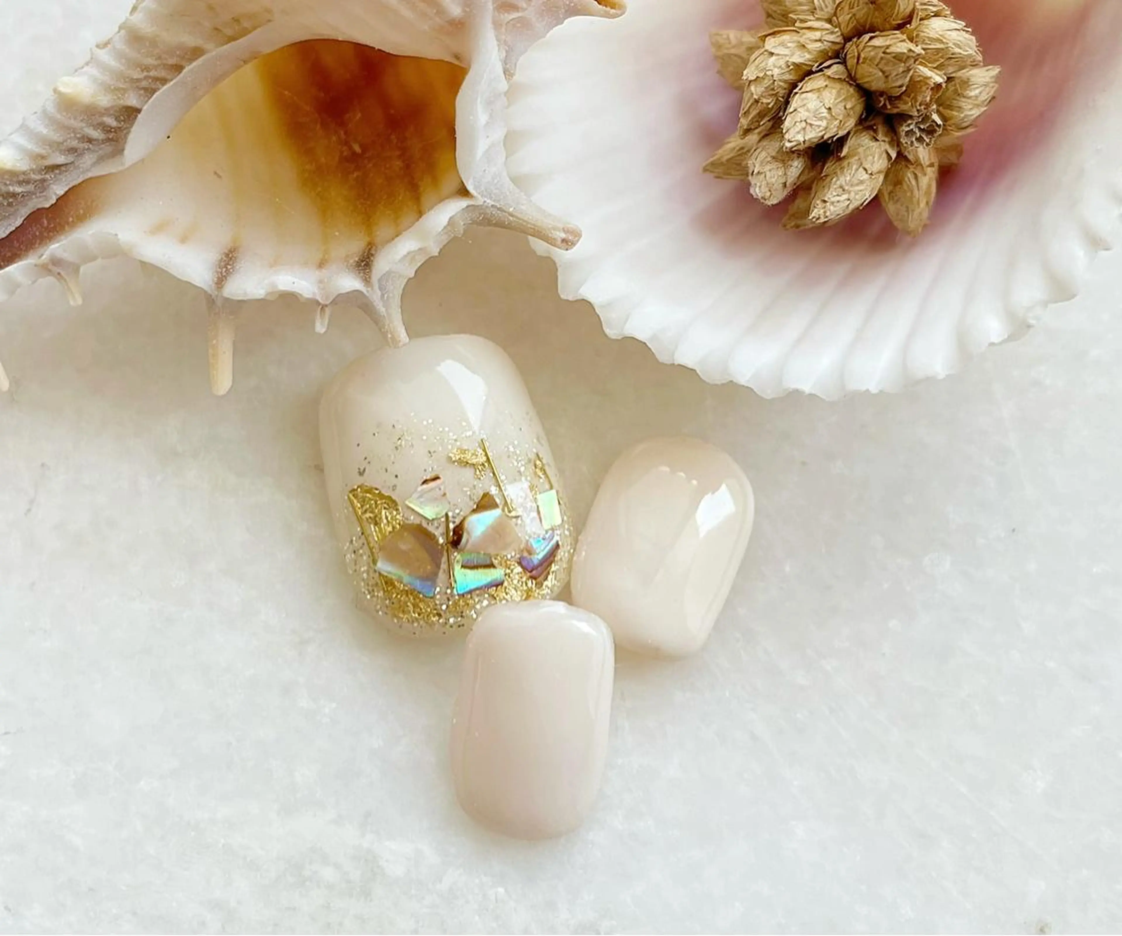 ネイル フットネイル ジェルネイル パラジェル フットネイル Satomi  のネイルデザイン