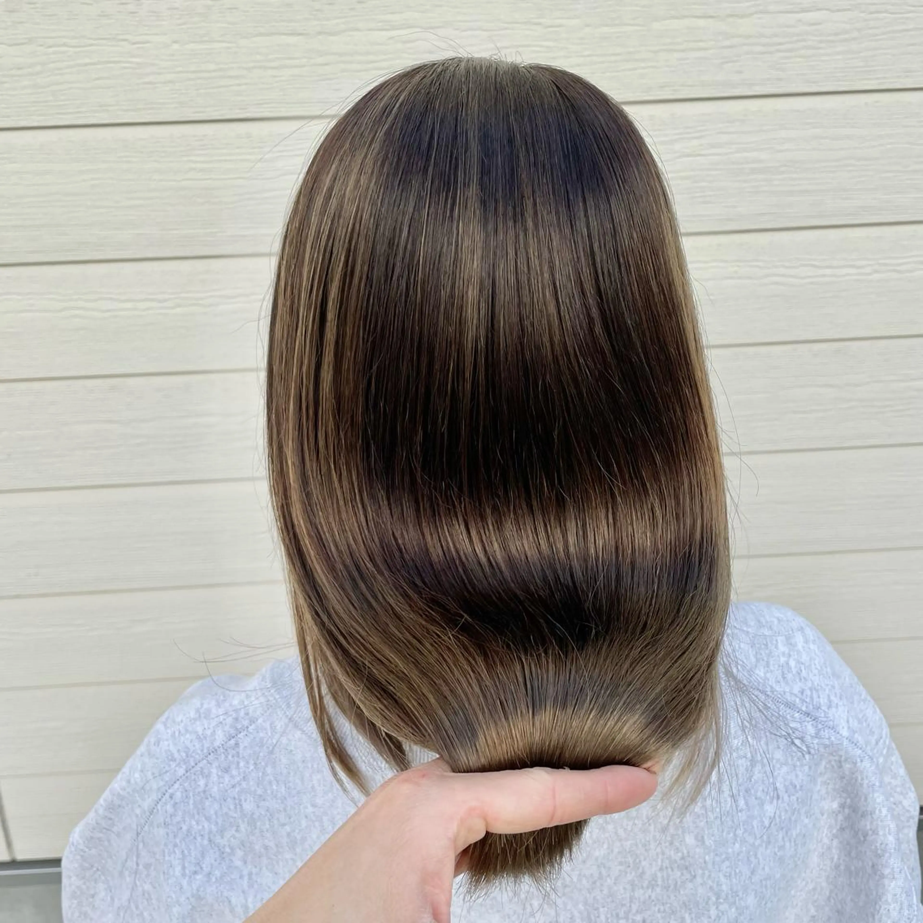 セミロング カット トリートメント RUBEUS【ルベウス】所属・✨艶々カラー🎨 杉本賢人のヘアスタイル