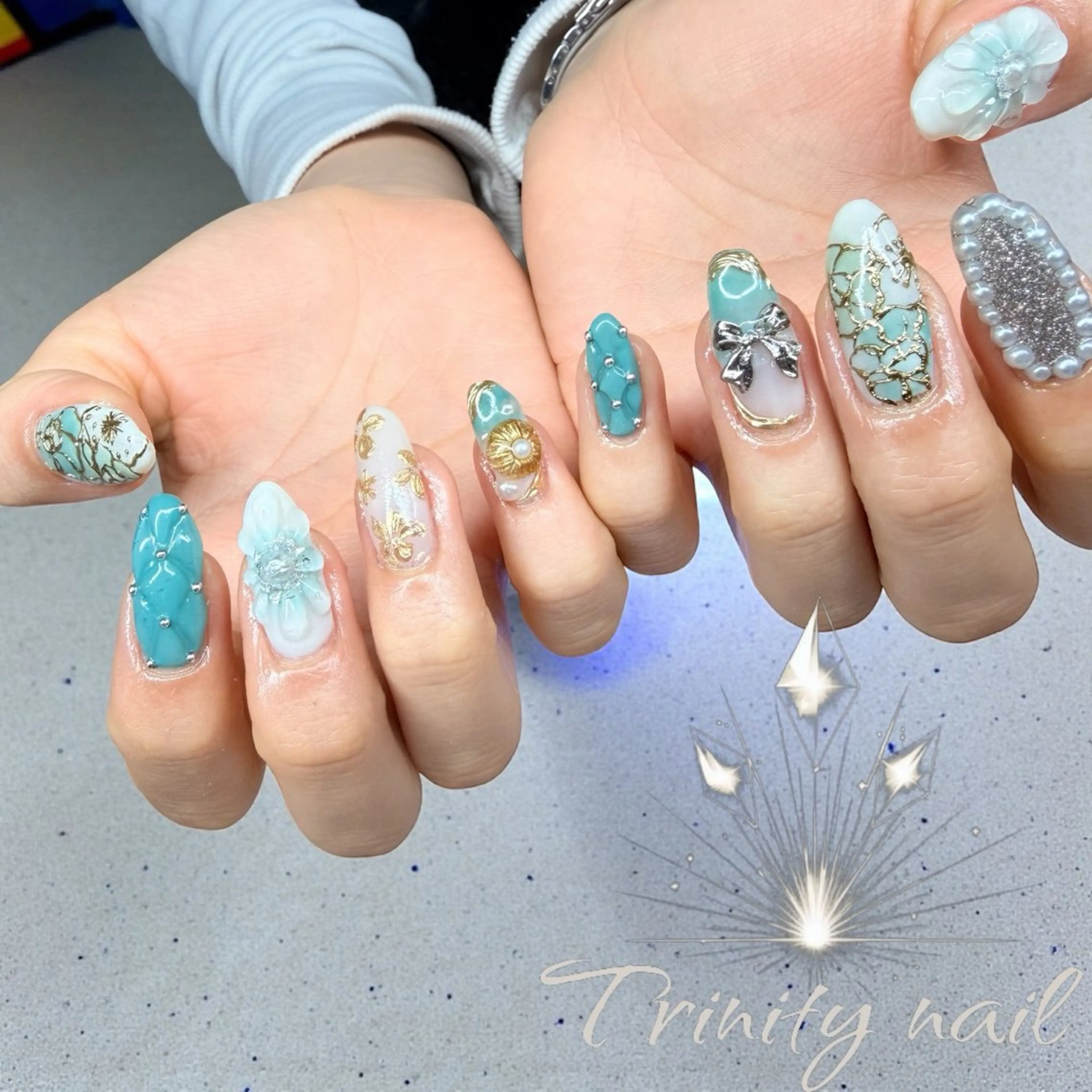 ネイル ハンドネイル nailsalon  Trinity所属・K. yu-kaのネイルデザイン