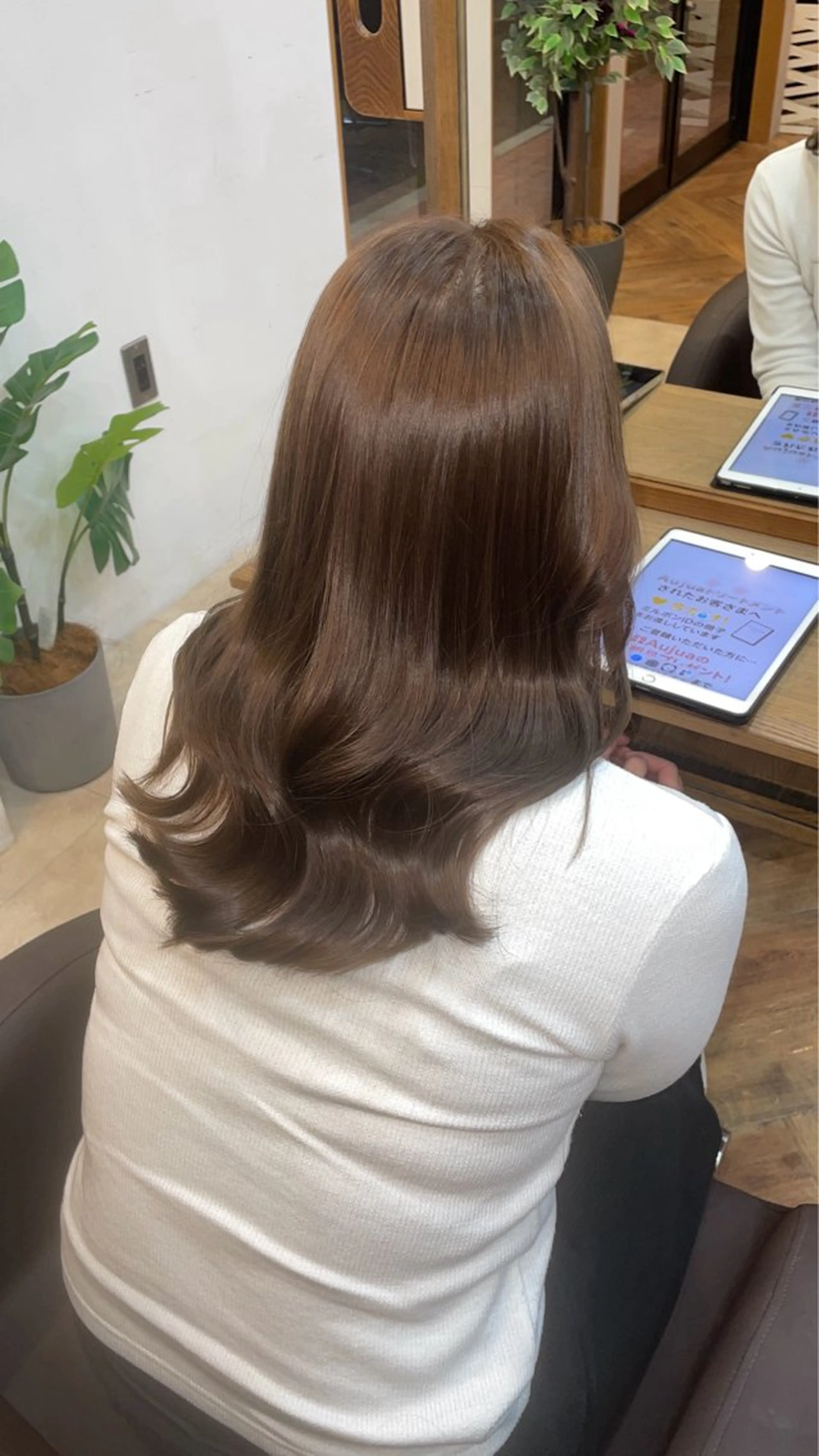 カラー flammeum 伊勢崎所属・⠀ ⠀ アリサ🎀🫧のヘアスタイル