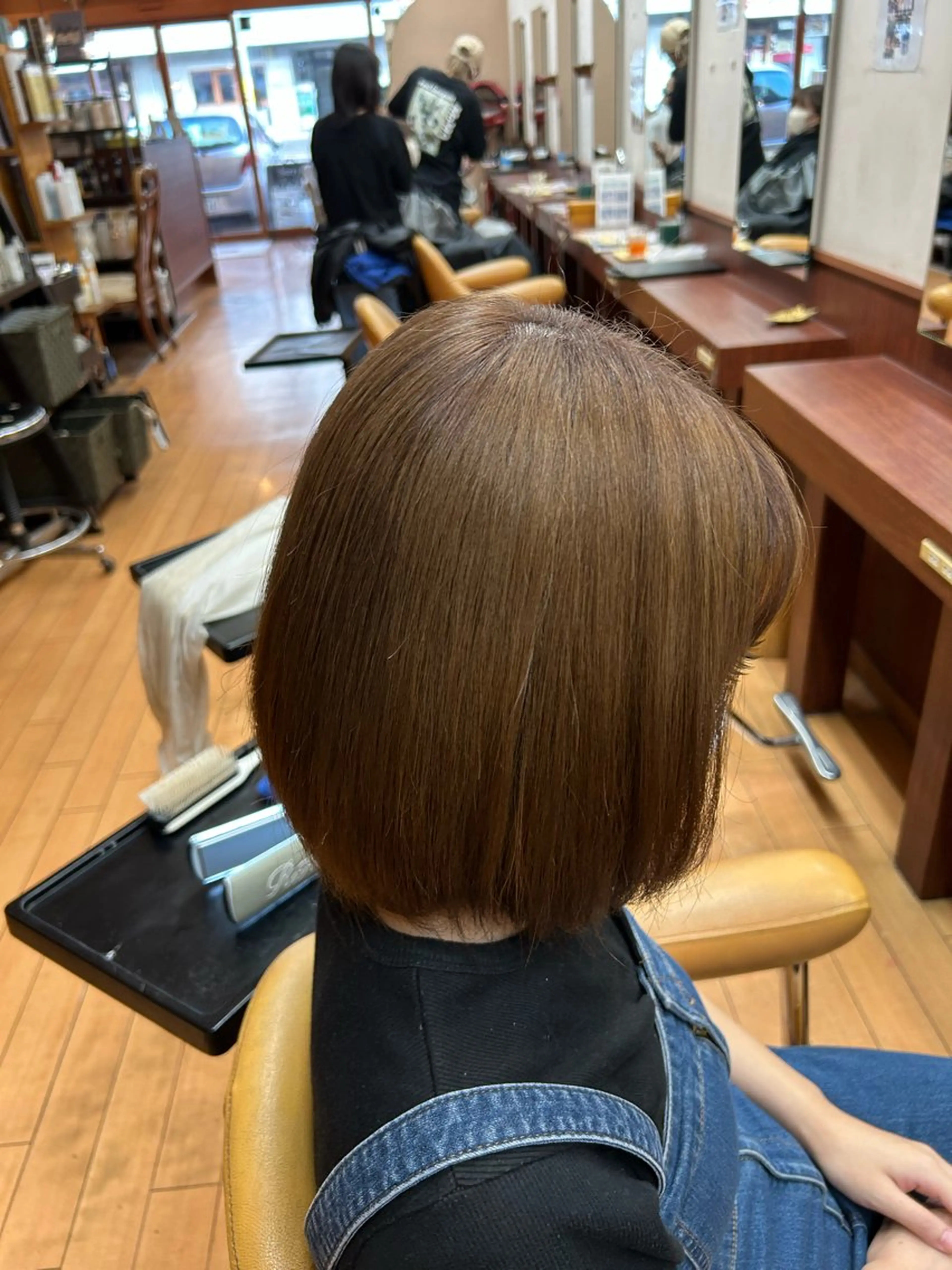 カラー ルキ🌈ブリーチカラ ー&メンズパーマ🦄のヘアスタイル