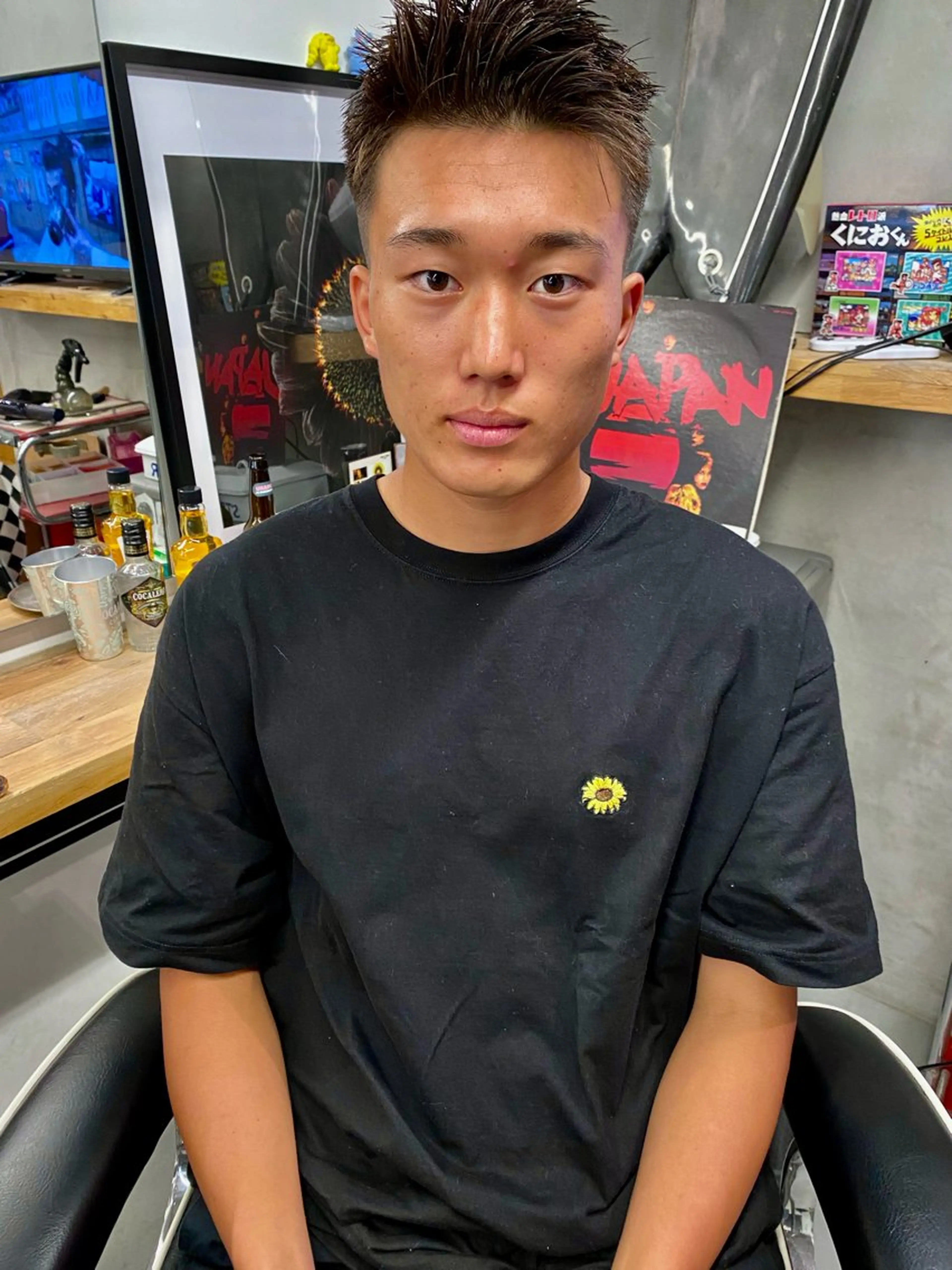 ショート メンズ MOTEL men's andshaving所属・鶴見 光のヘアスタイル