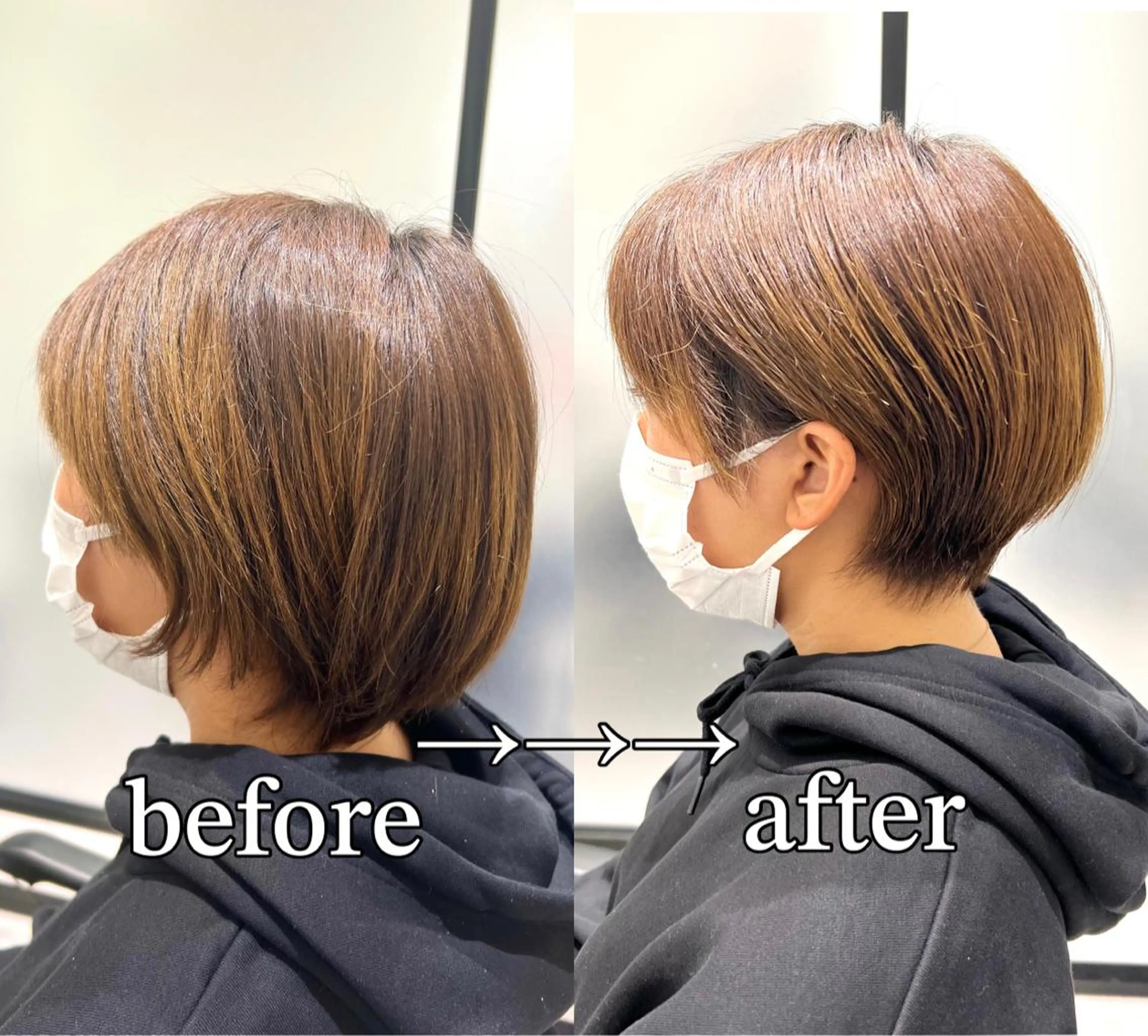 ショート ショートボブ／川崎 子安健太のヘアスタイル