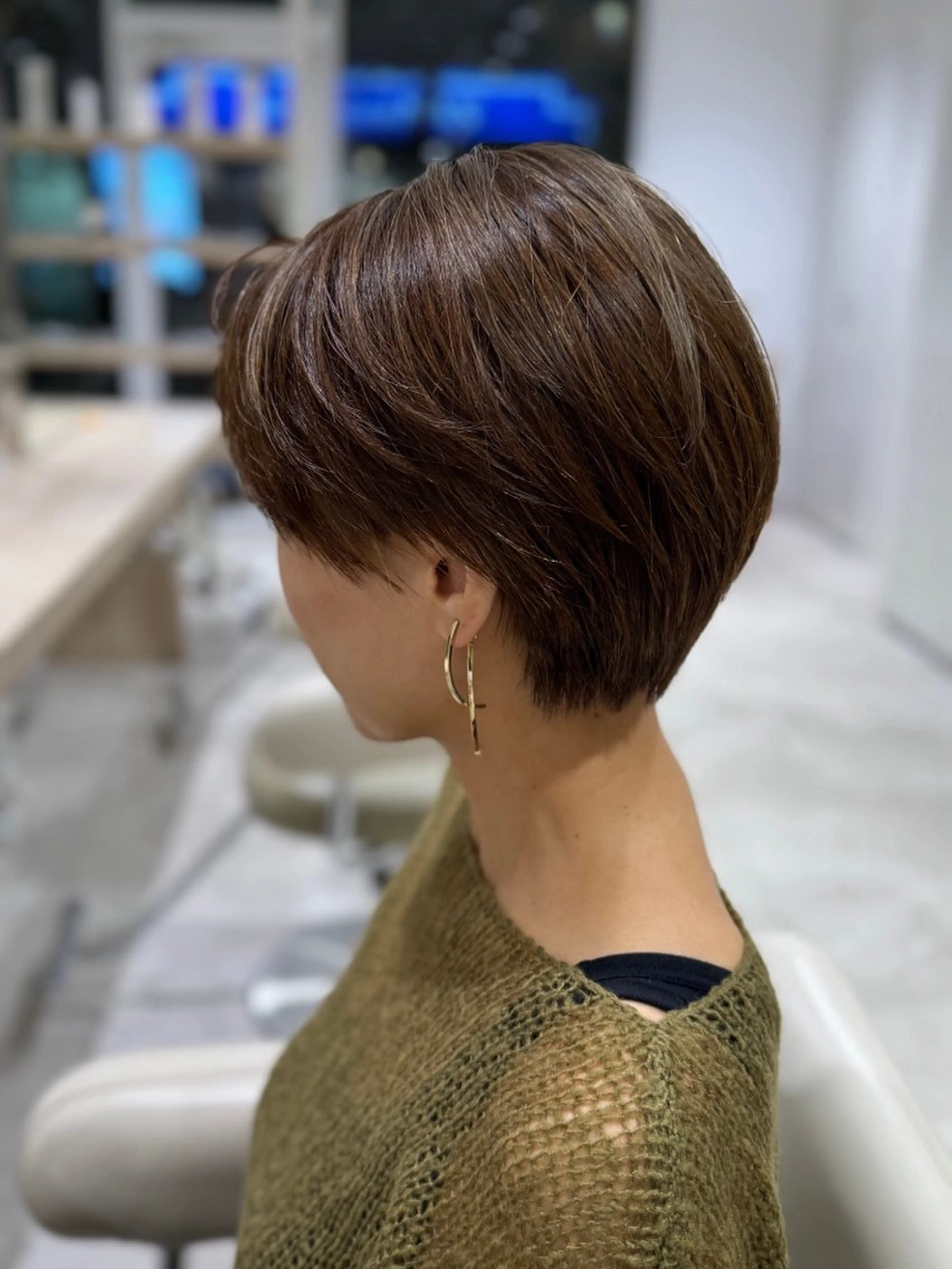 ショート miki harukaのヘアスタイル