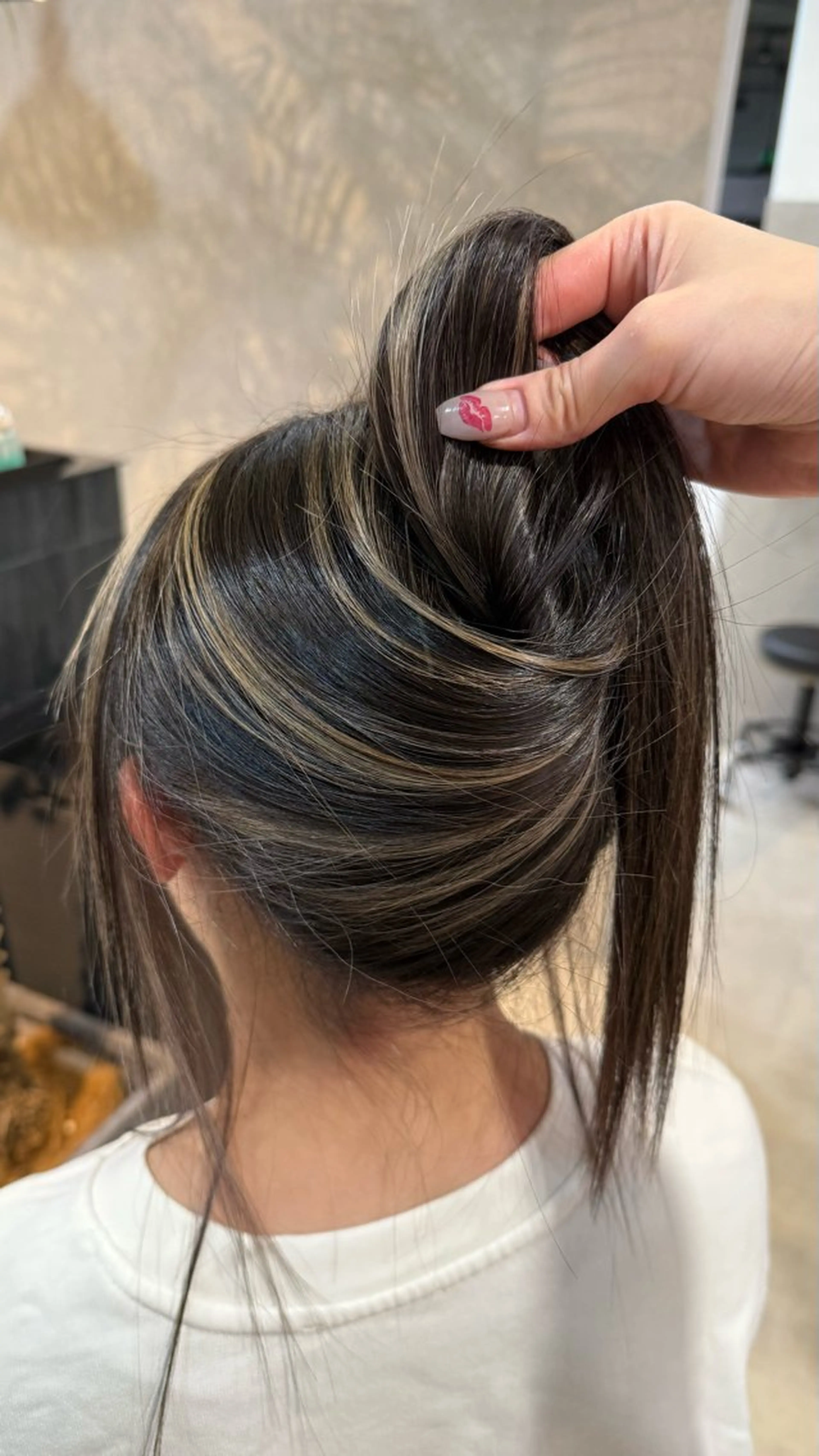 ロング カラー ハイライトカラー ハイライト ヘアカラー ayaka🌺 大阪/心斎橋のヘアスタイル