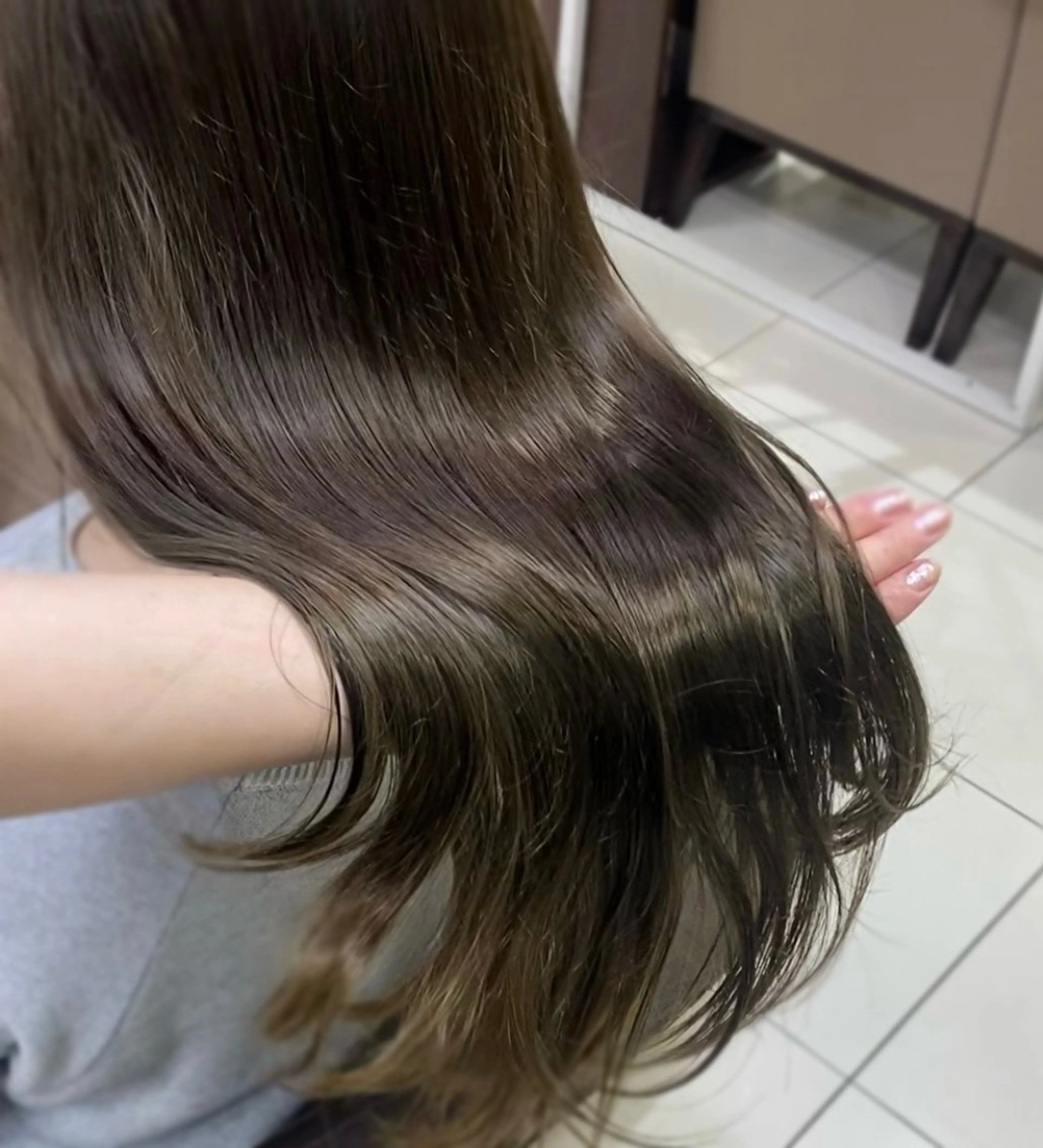 ロング カラー 岡山 愛のヘアスタイル